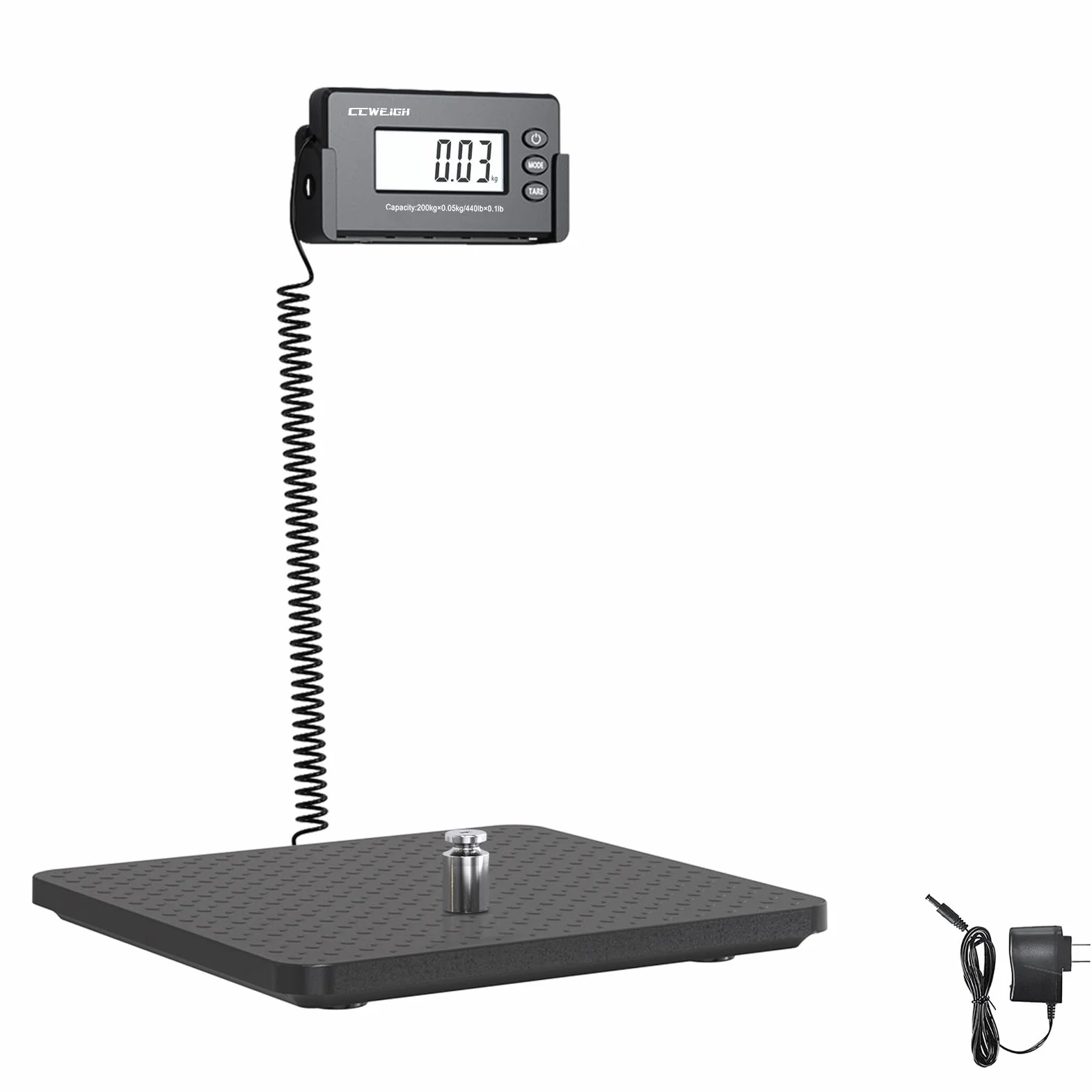 Shipping Scales 440lbs x 1oz Postal Scale ABS Large Platform for Packages Small Business