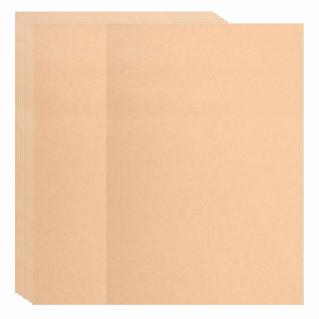 Papier braille brun clair lot de 20 feuilles pour tableaux d'écriture 4 et 9 lignes