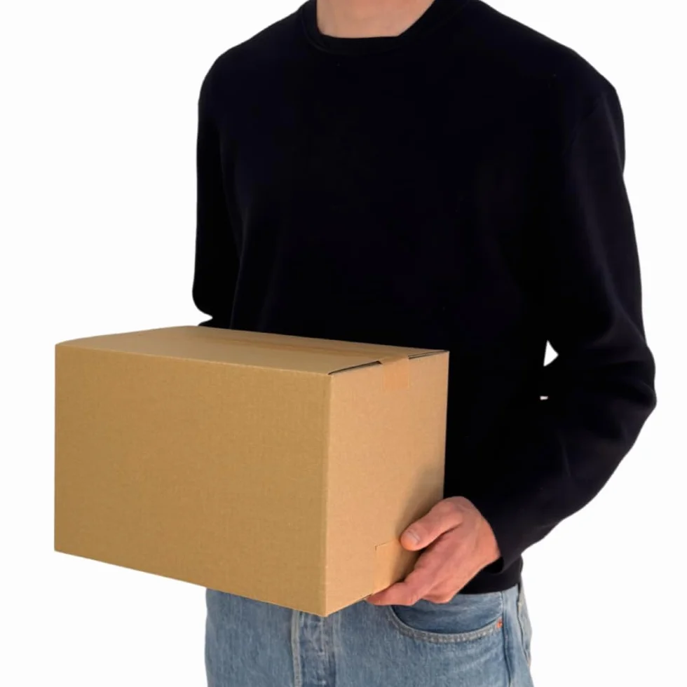 Caisse carton emballage renforcé 31 x 22 x 20 cm Lot de 20 Life Pack