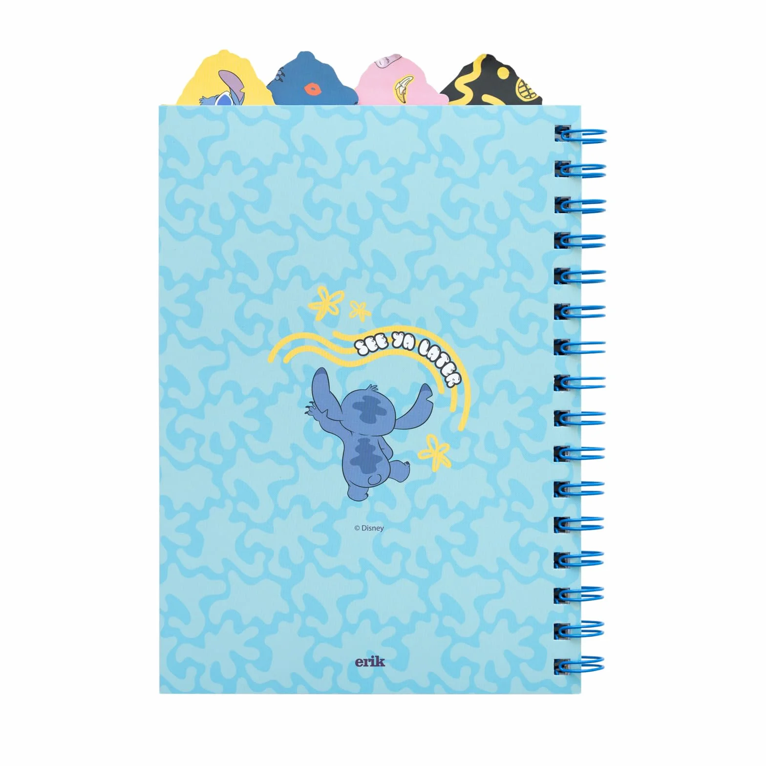Grupo Erik Carnet de Notes A5 Disney Stitch 160 Pages Pointillées Notebook Bullet Journal Spirale