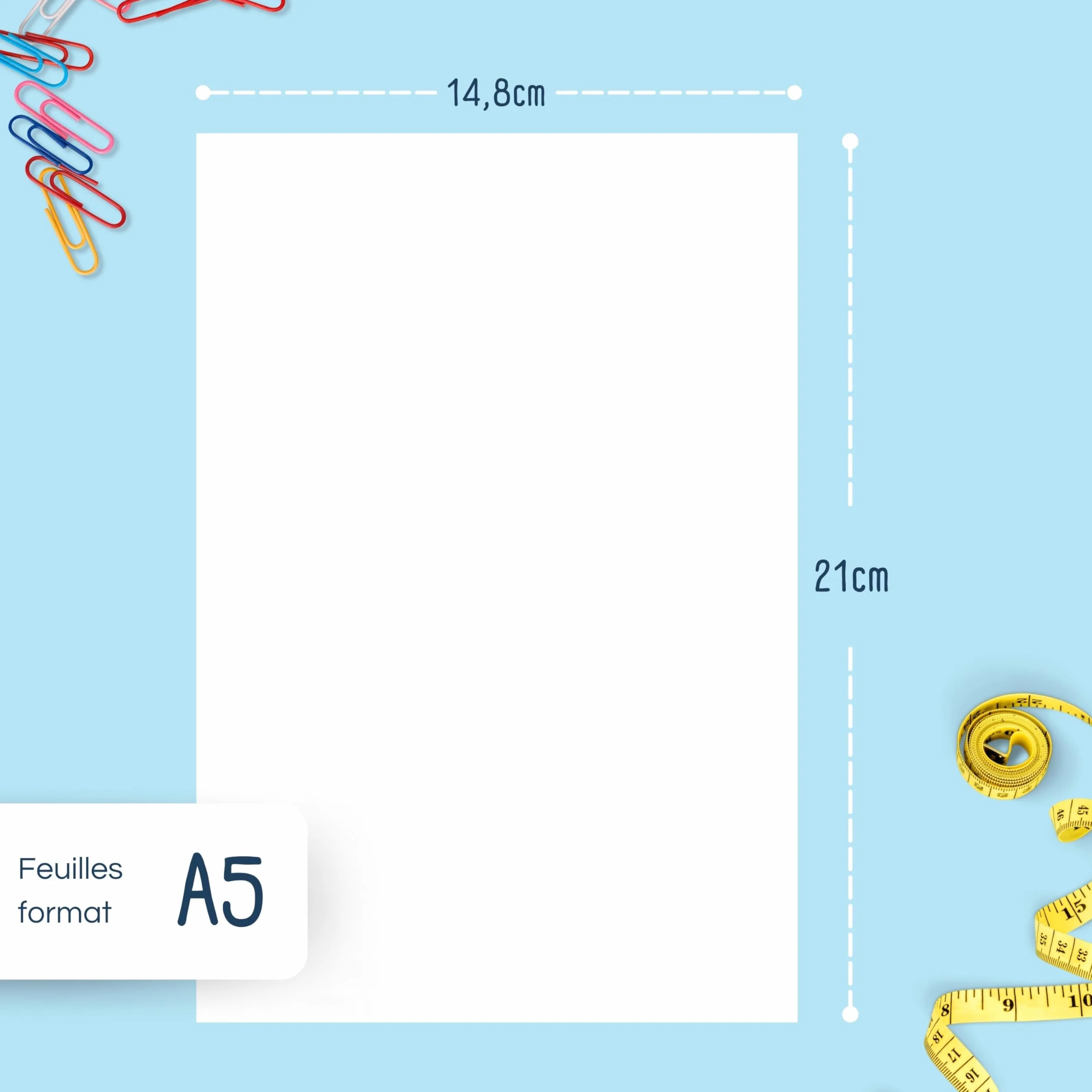 Raylu Papier A5 Multiusage Premium 500 Feuilles 80g pour Imprimantes Laser Jet d'Encre