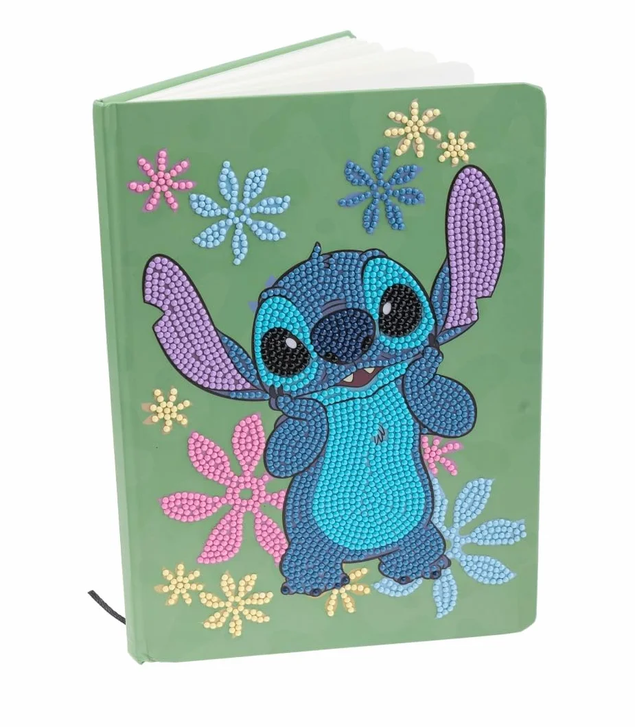 Disney Stitch CRYSTAL ART Carnet de notes 26 x 18 cm