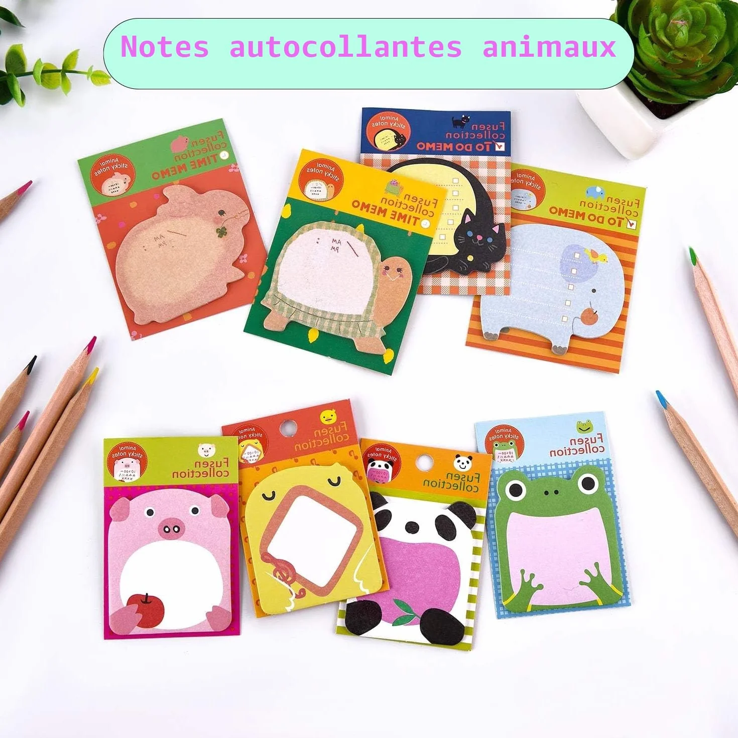 Blocs-notes autocollants pour enfants lot de 32 petits cadeaux