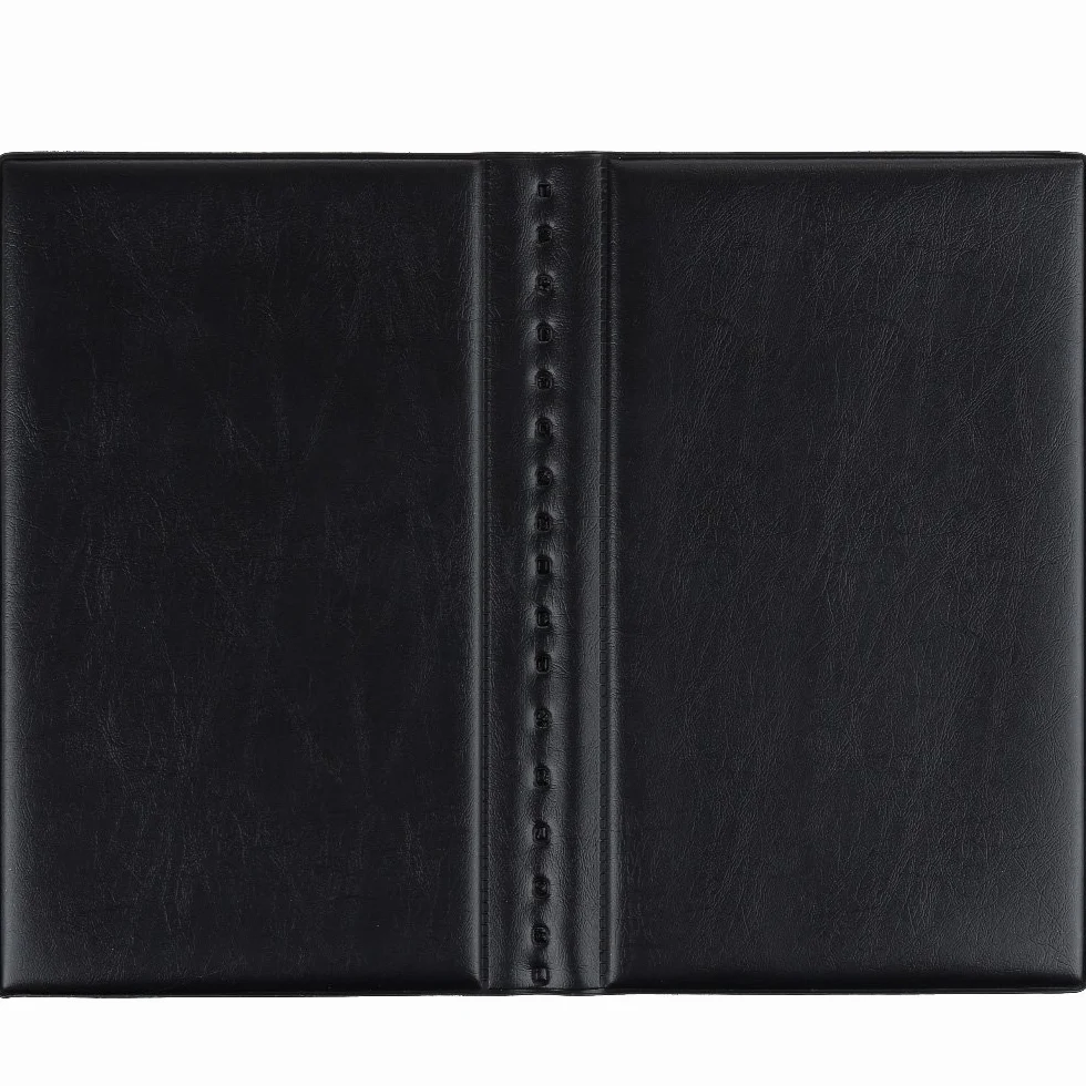 Zacro Porte Cartes de Visite PVC 240 Cartes Livre Ranger Fidélité Noir