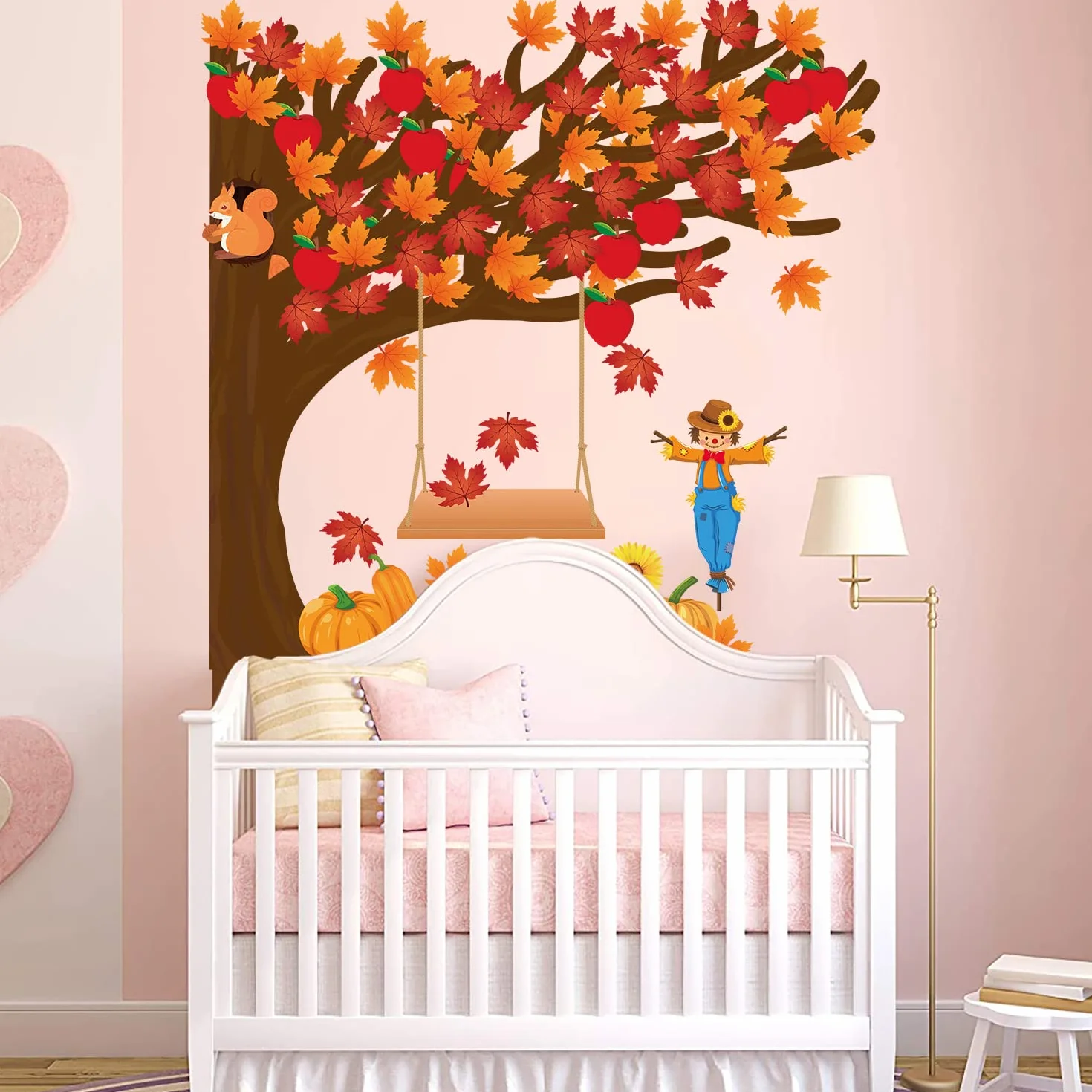 Lot de 198 tableaux d'affichage arbre saisonnier été automne hiver printemps - Décorations murales quatre saisons pour maternelle école