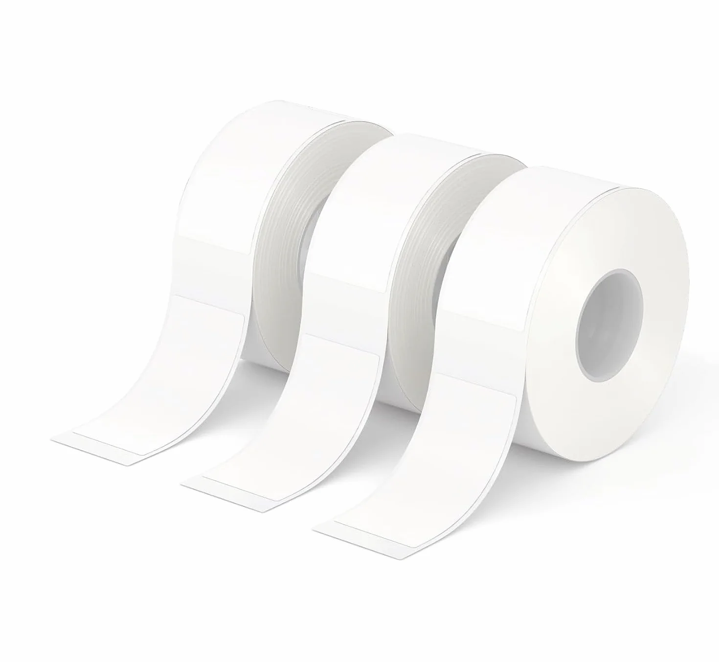 Lifenaxx Rubans d'étiquettes thermiques 15x35mm 14x30mm 180 étiquettes/rouleau autocollantes pour LX-048