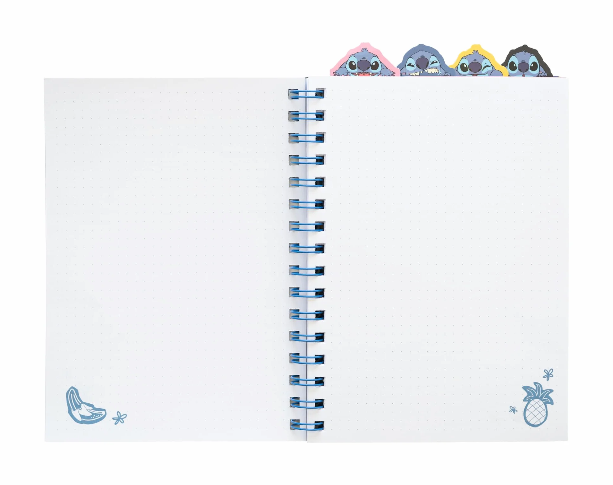 Grupo Erik Carnet de Notes A5 Disney Stitch 160 Pages Pointillées Notebook Bullet Journal Spirale