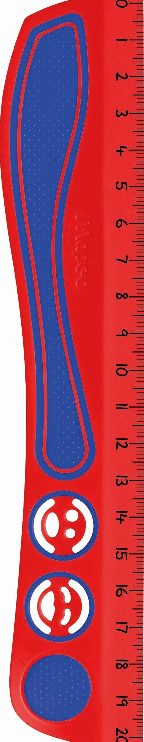 MAPED Règle plate Kidy Grip Plastique 20 cm