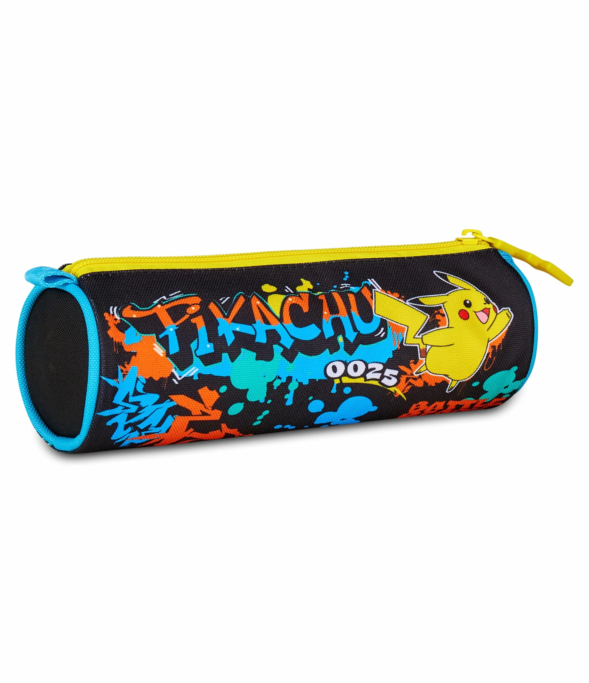 Seven Pokémon Trousse Ovale Porte-Stylo Tombolotto Noir Enfant