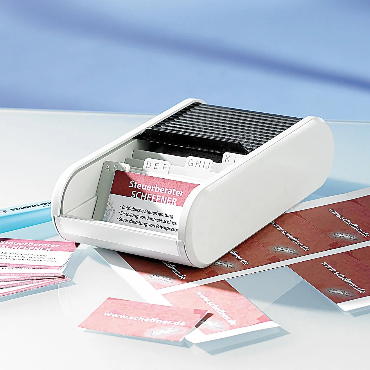 Sattleford 250 cartes de visites prédécoupées - 250 G