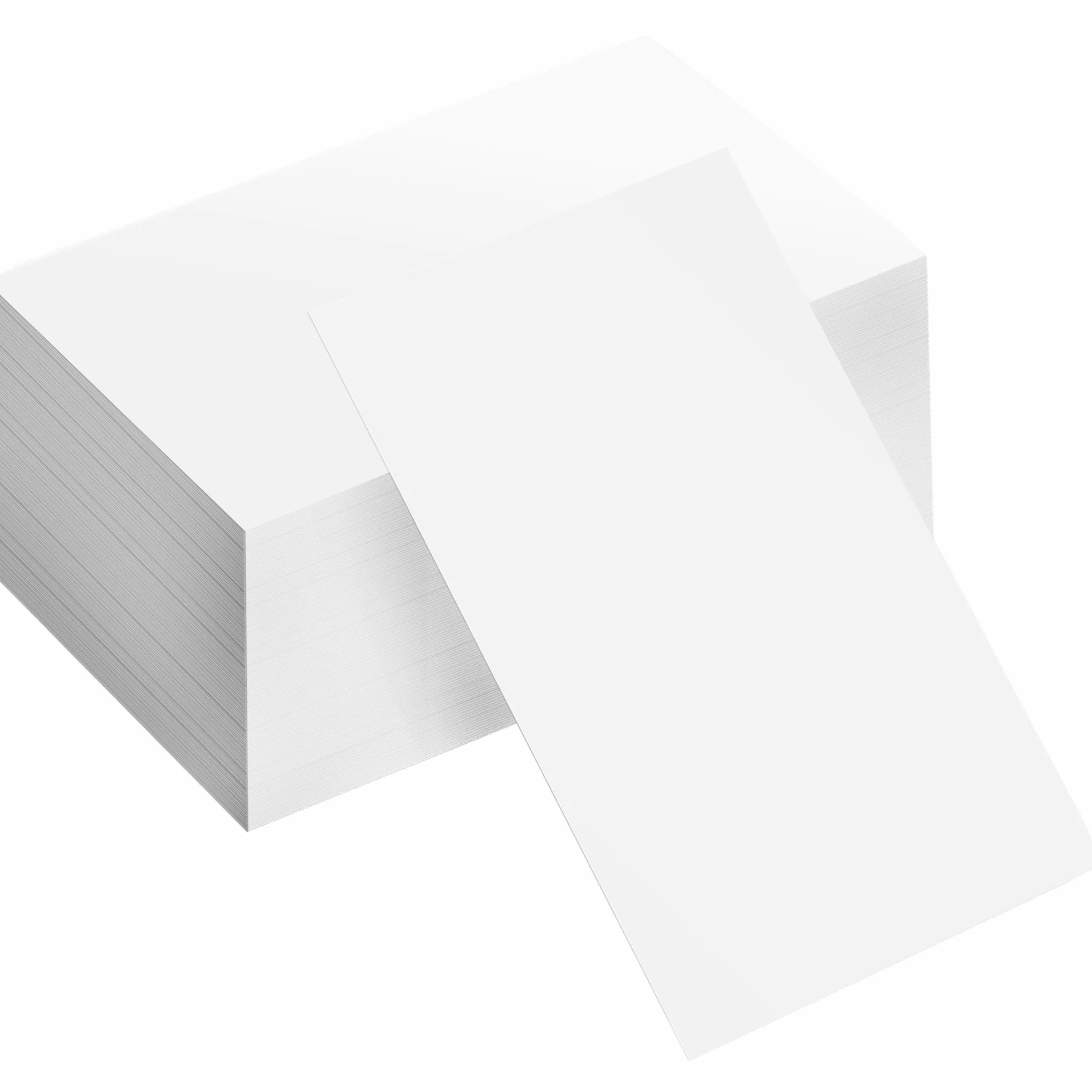 Cartes de visite vierges 88 x 55 mm 250 g/m² Lot de 100
