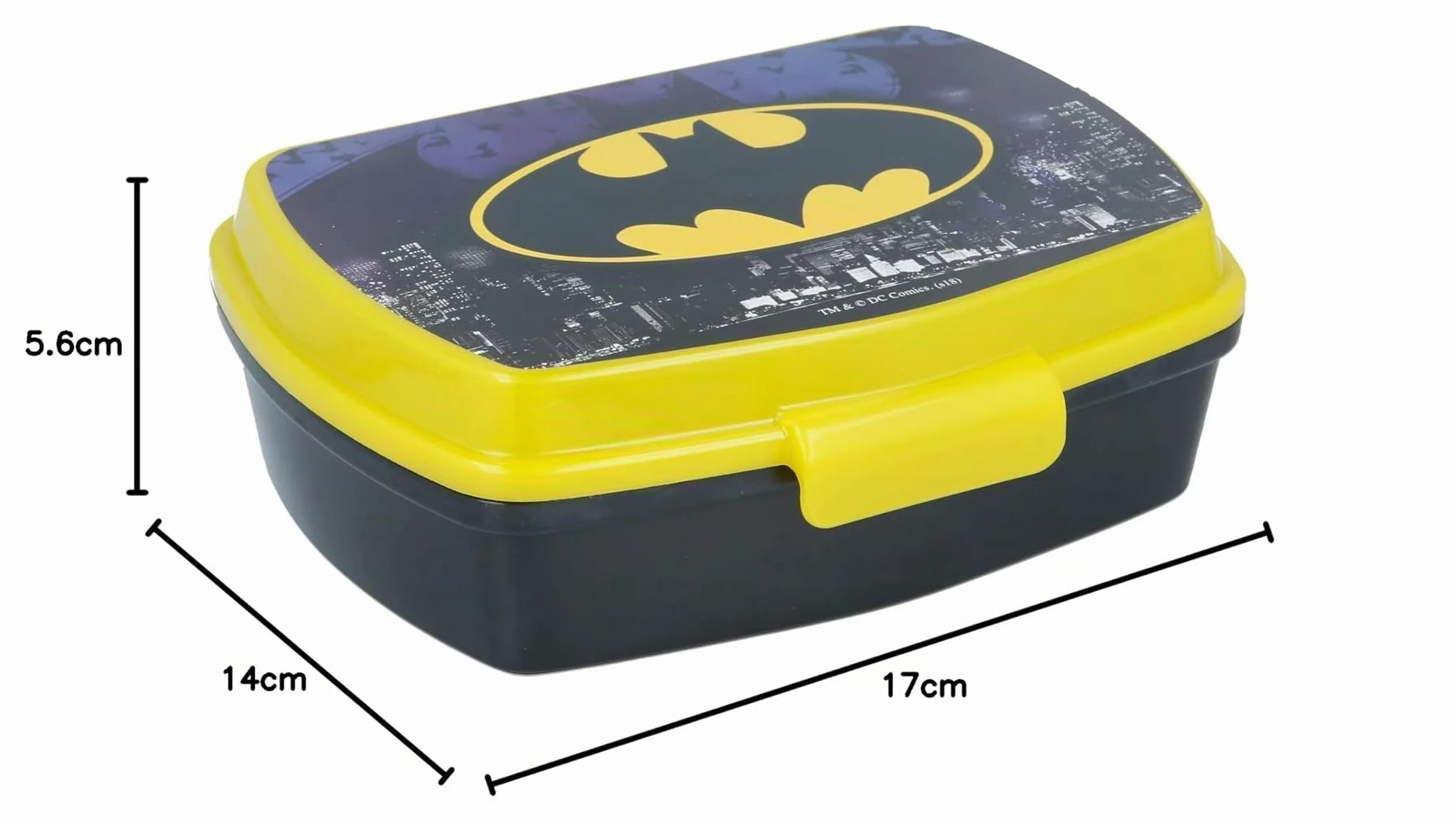 Batman Sac à déjeuner pour enfants Boîte à déjeuner et porte-goûter école 85575