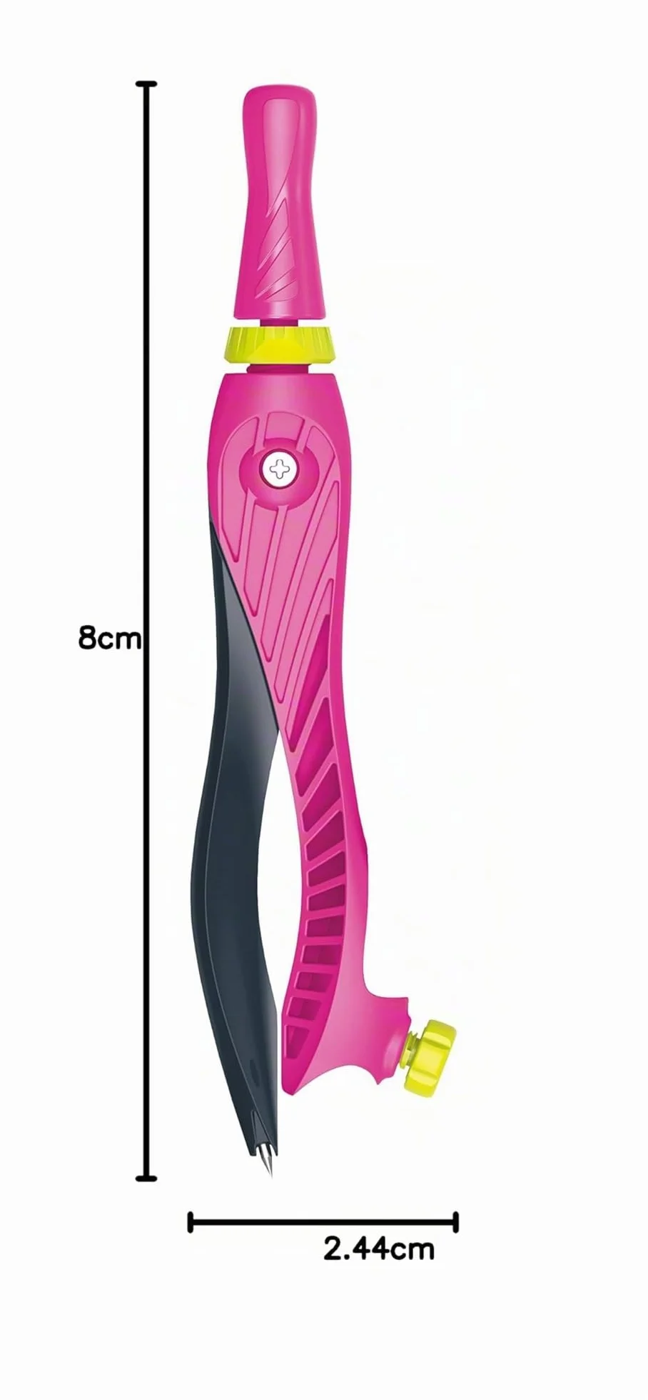 Maped Compas Scolaire Kid'Z 360° Agility pour Enfant Débutants dès 6 Ans
