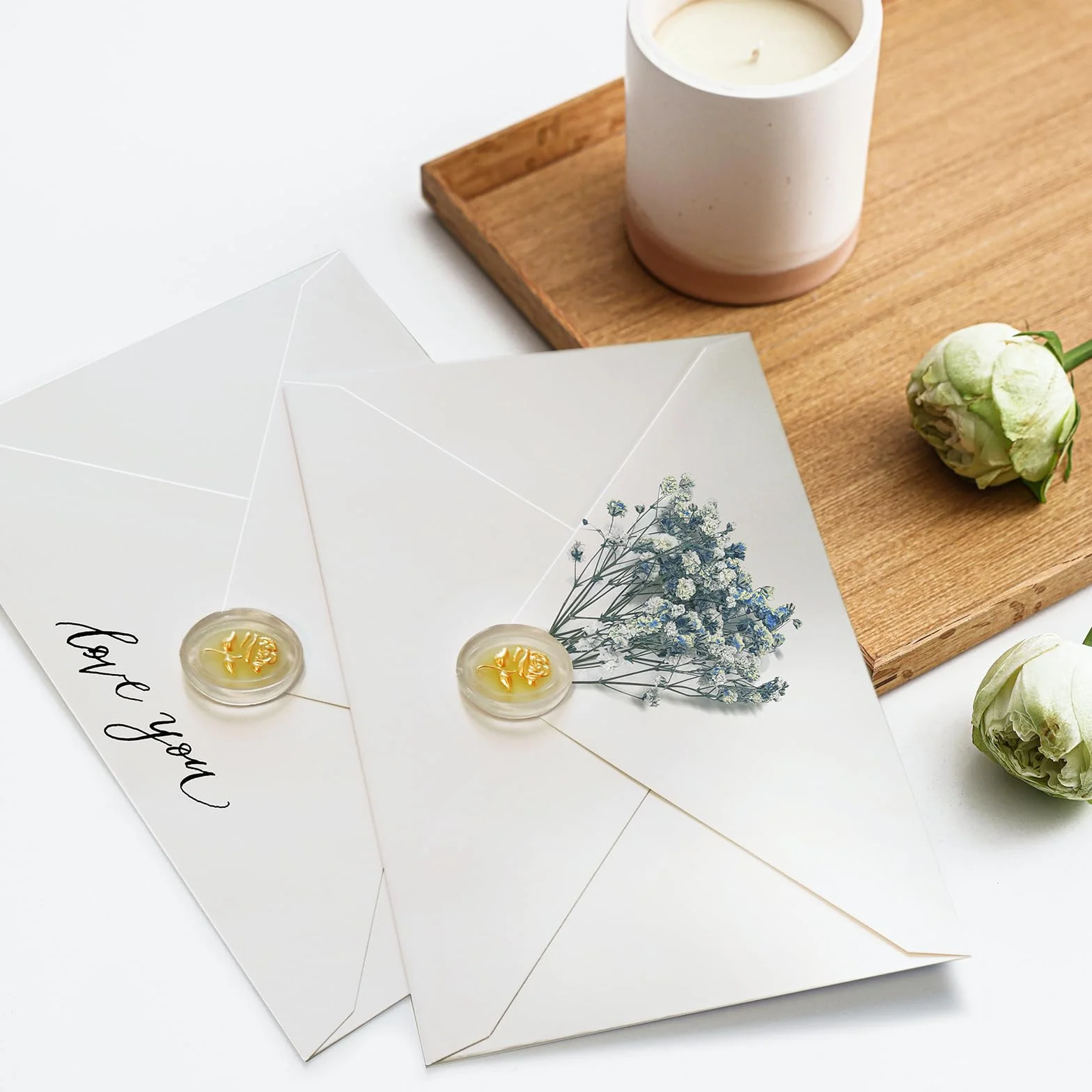 Enveloppes B6 137x194 mm 150 g/m² Blanches Auto-Adhésives 50 Pièces