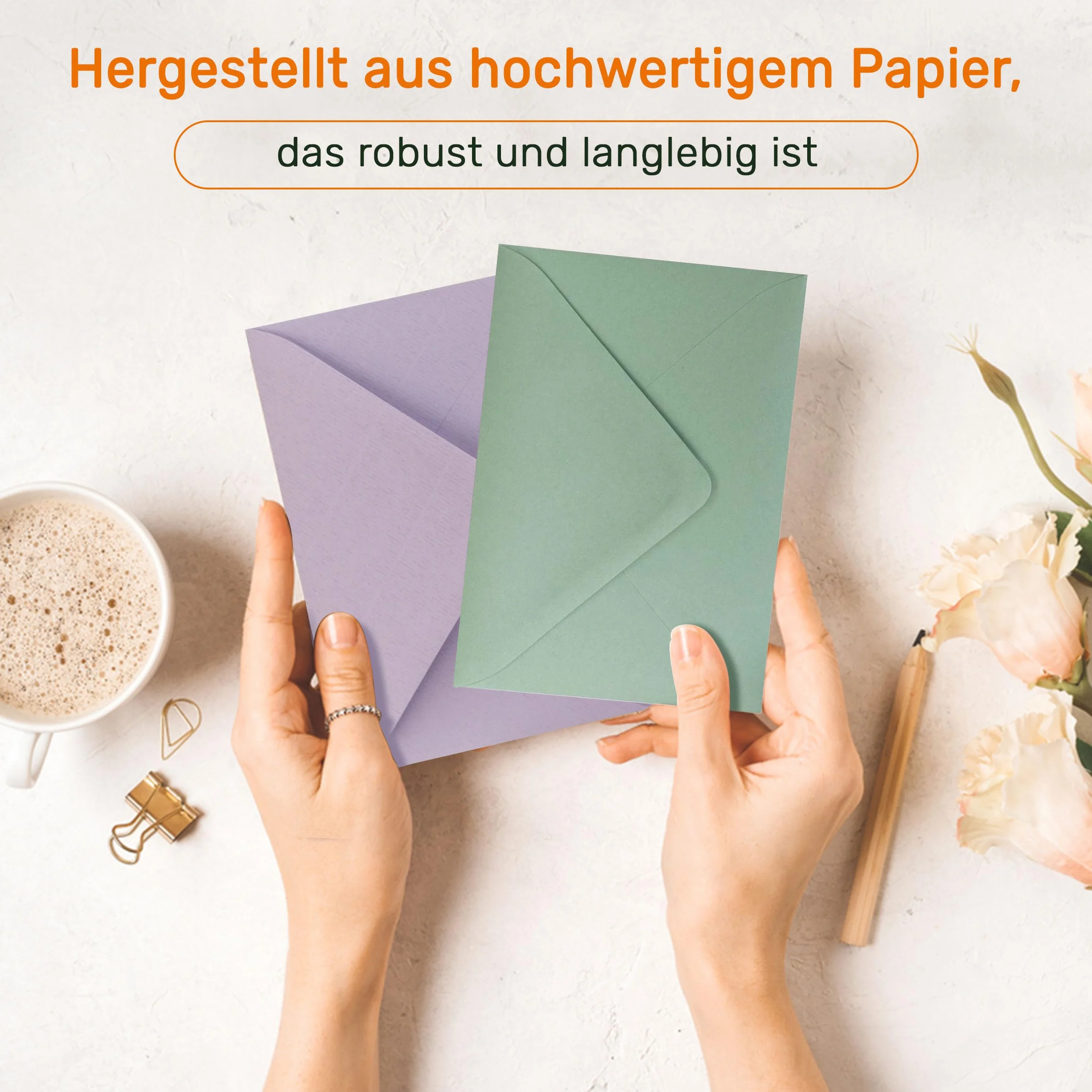 Enveloppes DIN C6 162 x 114 mm violettes collage humide Lot de 25 pour cartes invitations