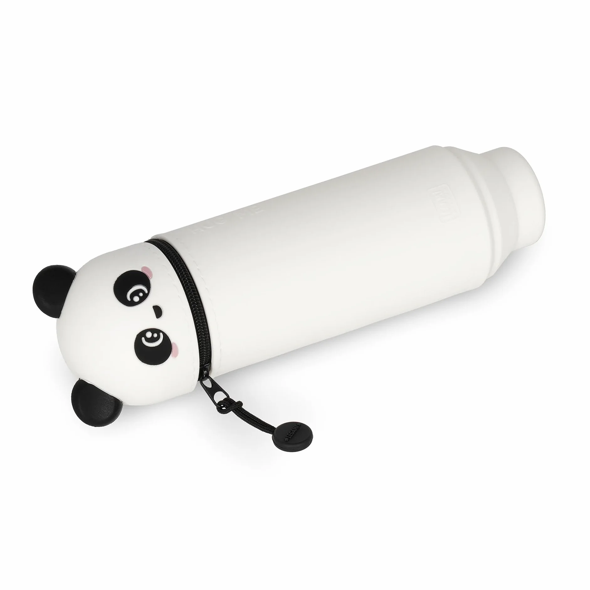 Legami Kawaii Étui École 2 en 1 Silicone Souple Porte-stylos Table Fermeture Glissière