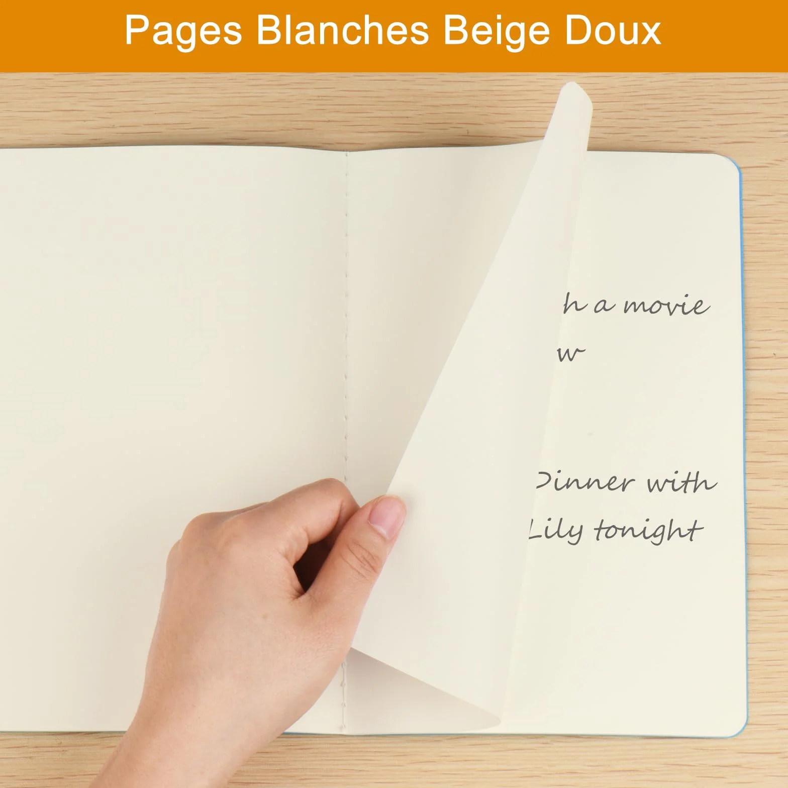 Cahiers Vierge Couverture Couleur, 12 Blocs 60 Pages, Bloc-Notes Couverture Souple pour Bureau École Études