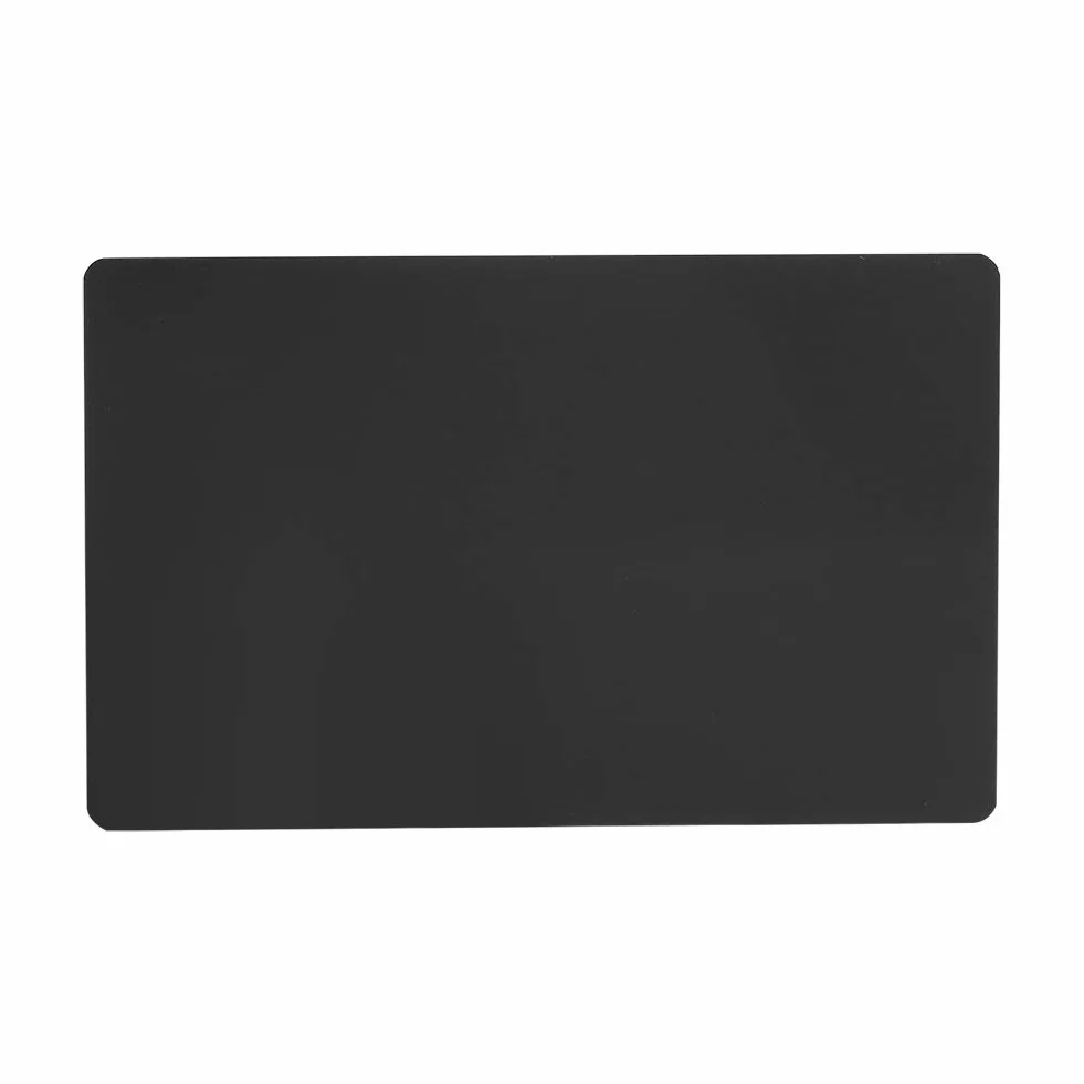 Cartes de visite en métal Blancs gravées 50Pcs Noir