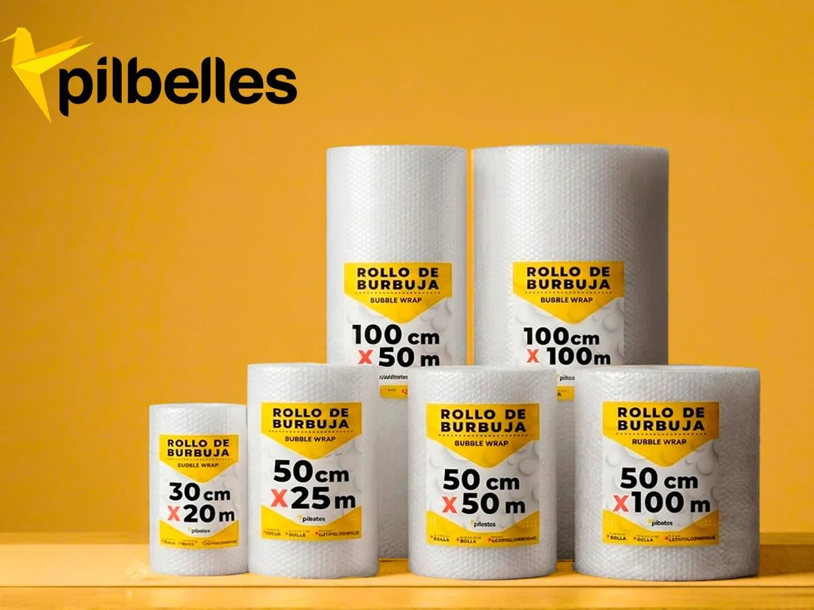 Rouleau de papier bulle 100 cm x 50 m pour emballage et déménagement