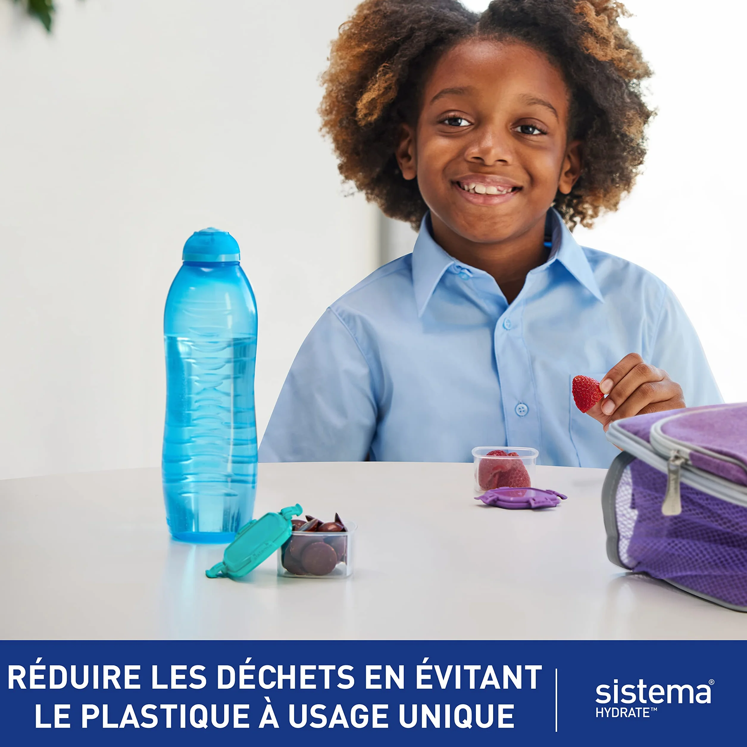 Sistema Twist 'n' Sip Squeeze Gourde sport 460 ml Verte