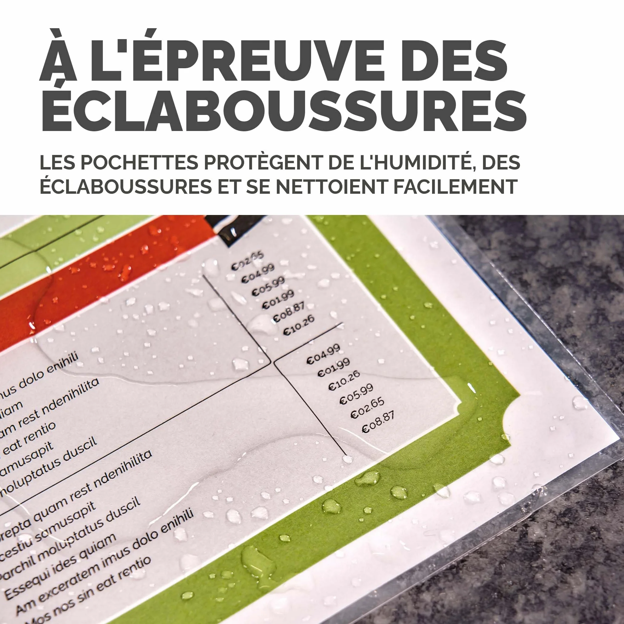 Fellowes Pochette De Plastification A4 80 microns Pack 100 Feuilles Plastifieuse Technologie ImageLast Finition Brillante