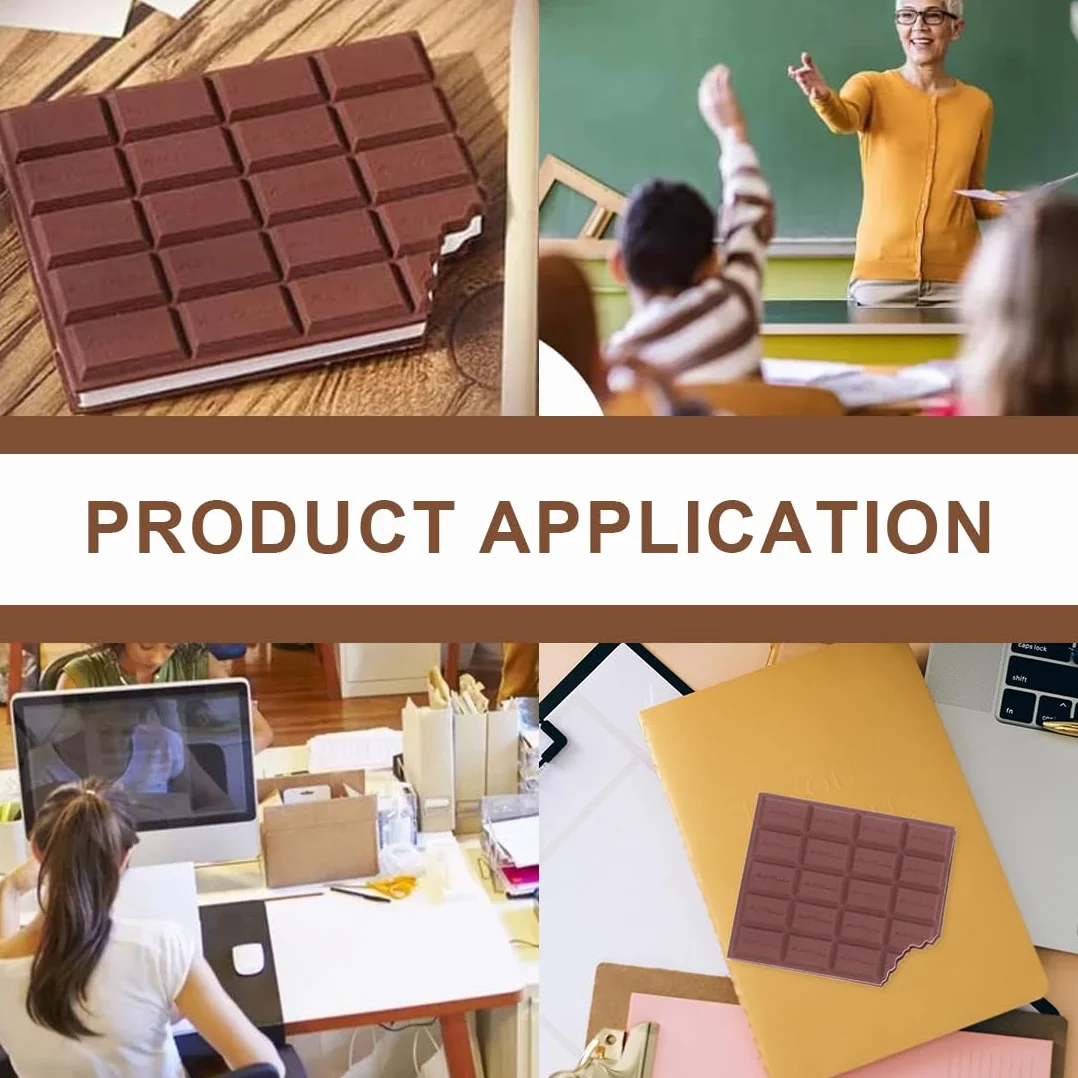Bloc note repositionnable 80 notes Chocolat, papeterie bureau