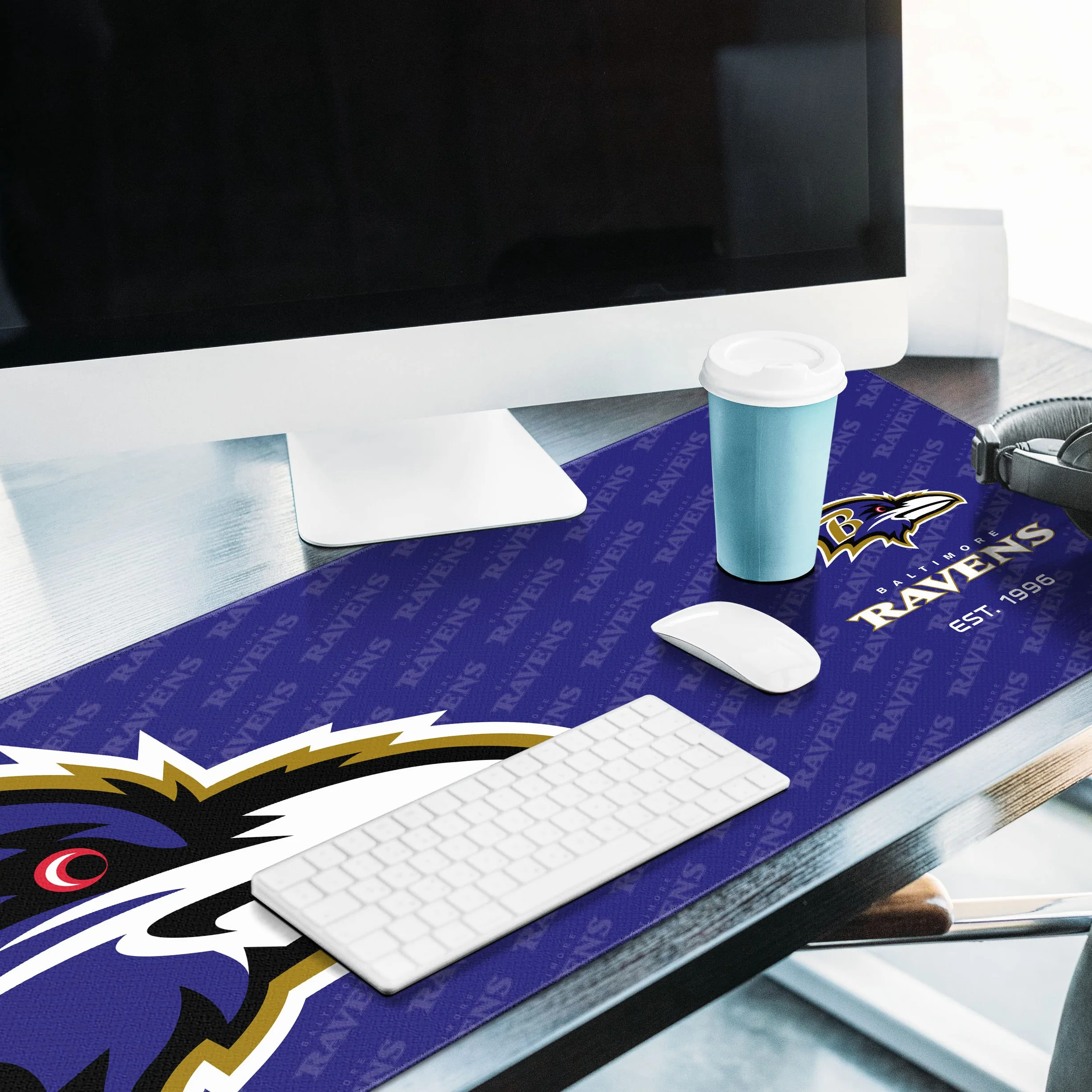 YouTheFan NFL Baltimore Ravens Sous-main Logo
