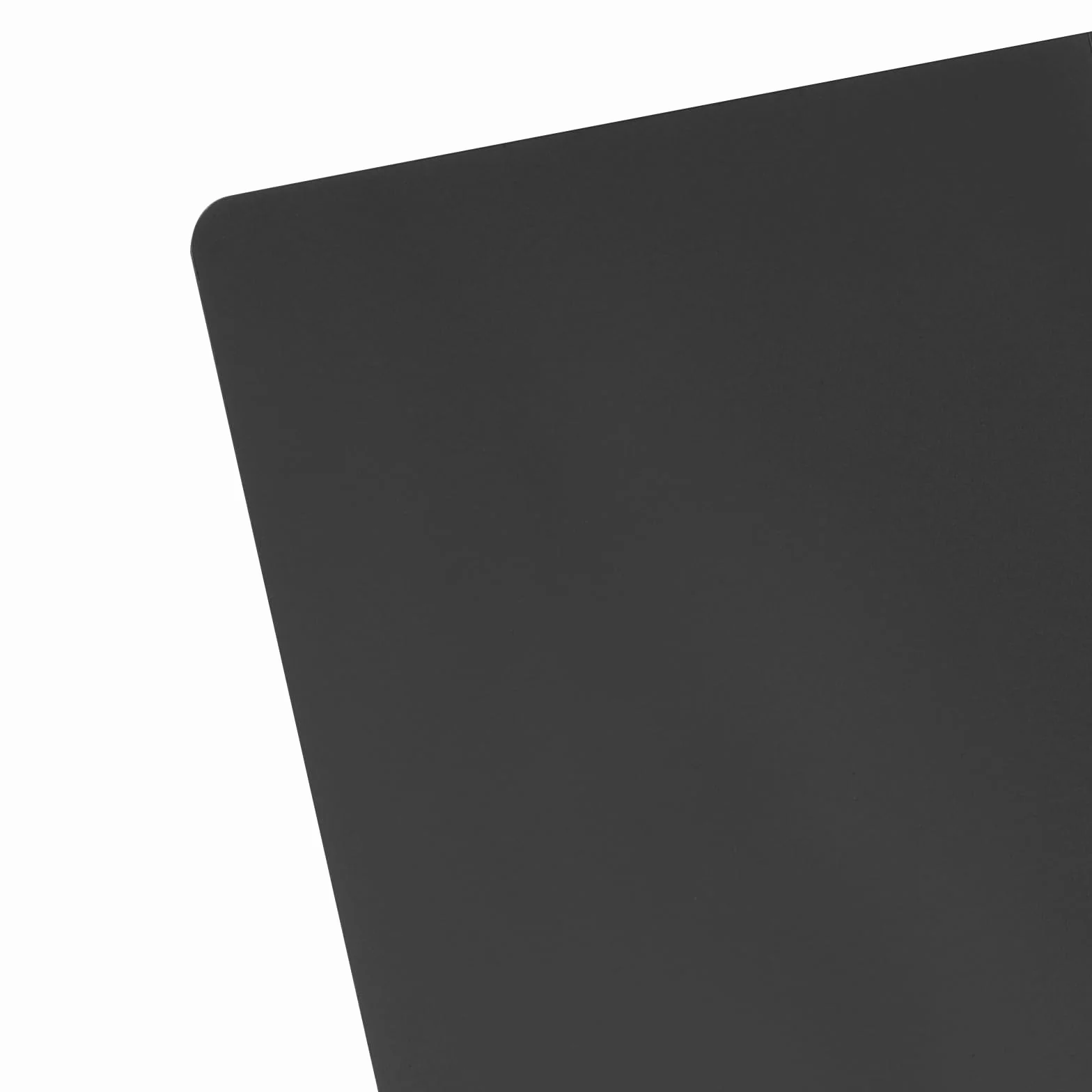 Cartes de visite en aluminium noir 8,6 x 5,4 cm 0,45 mm gravées au laser imperméable