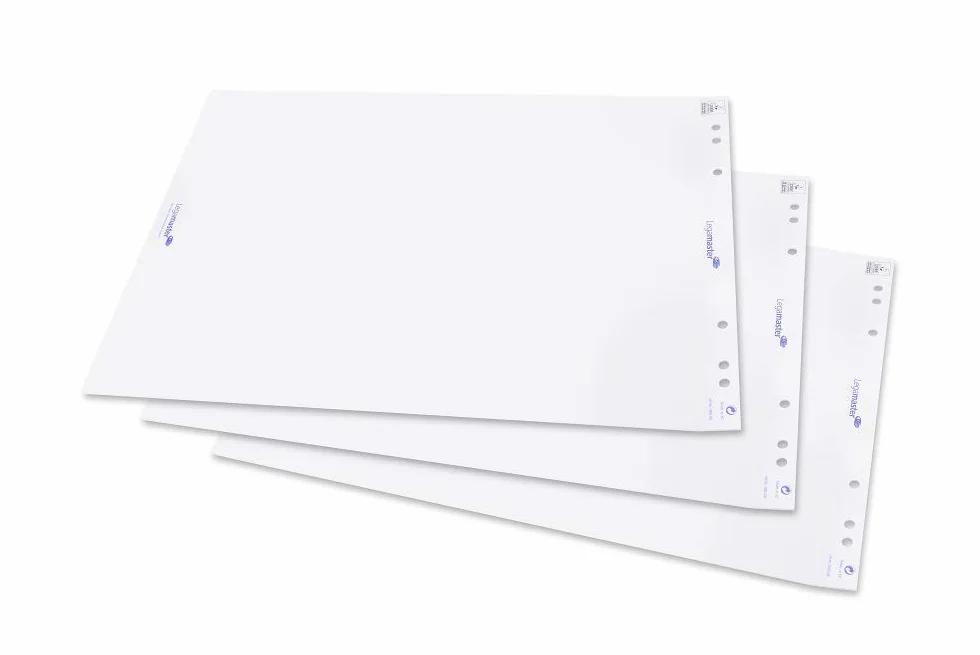 Legamaster Bloc-papier 20 feuilles Blanc Pack de 5