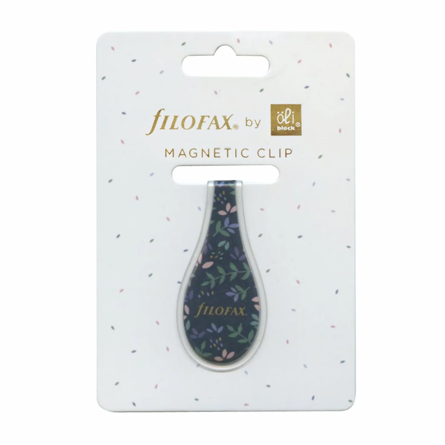 Filofax ÖLI Block Clip magnétique de jardin, mélange