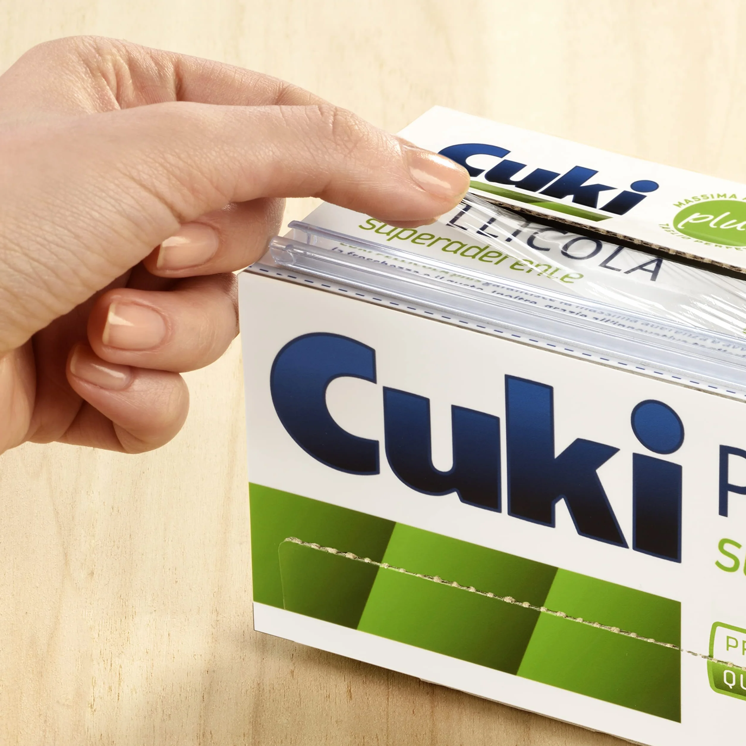 Cuki Film super adhérent 300 mètres avec découpe coulissante 1 paquet