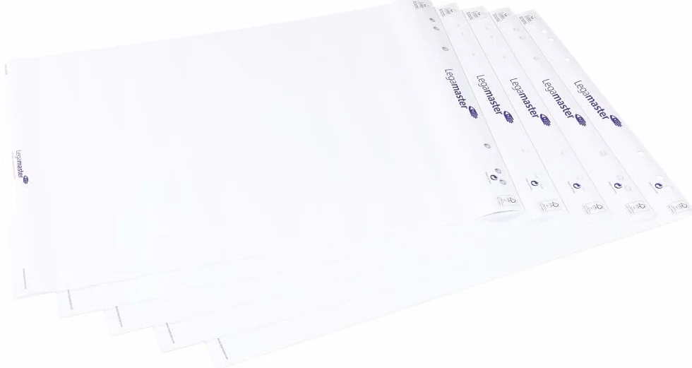 Legamaster Papier pour chevalet 5 blocs 20 feuilles à carreaux