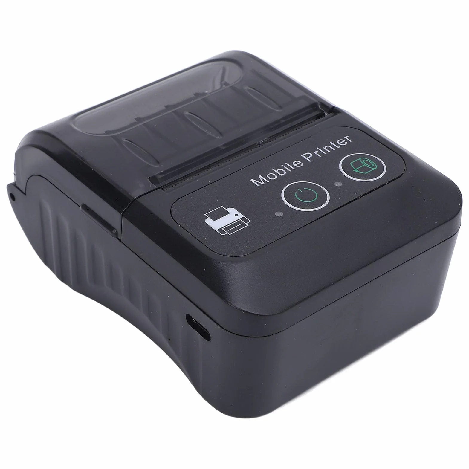 Bewinner Imprimante Thermique USB Bluetooth 58 mm 203 Dpi Portable Reçus