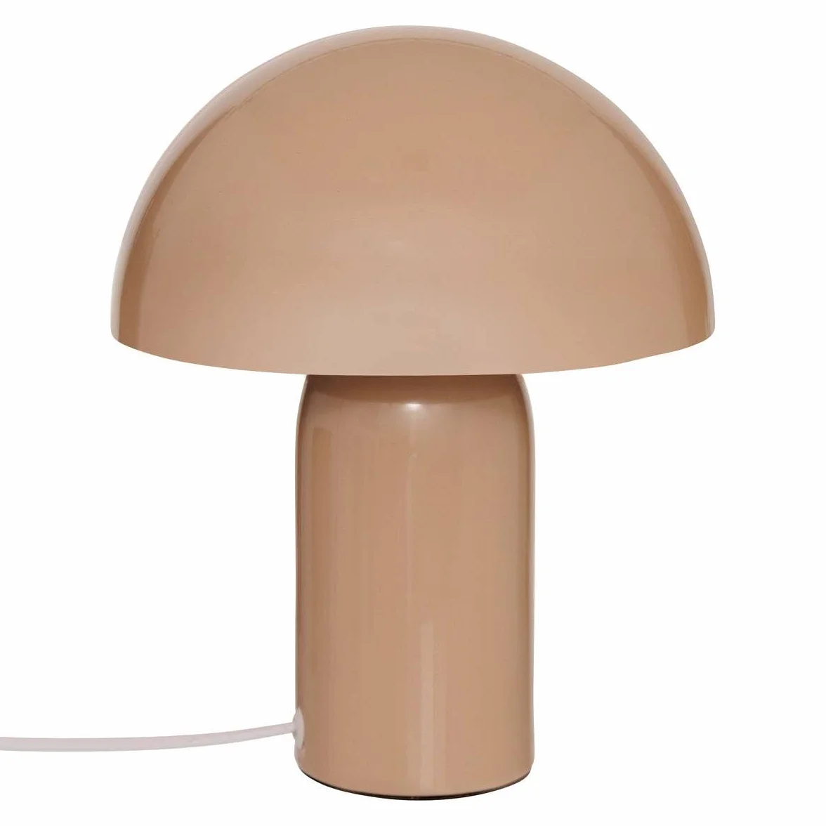 Lampe Champignon Lito Atmosphera Beige Métal H24,5 cm Douille E27 Secteur 25W Max