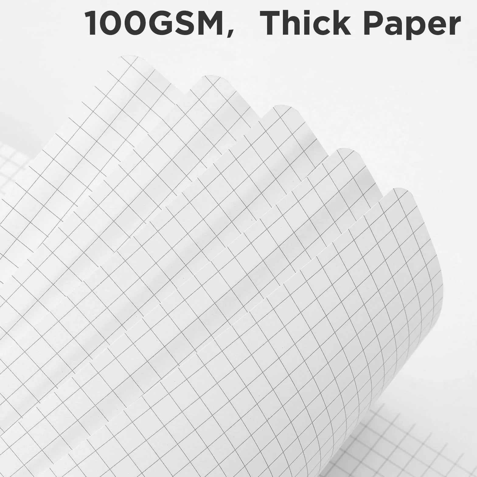 Cahier A5 Quadrillé 300 Pages 100 g/m² 14,8 x 21 cm Couverture Cuir HOMEMARS