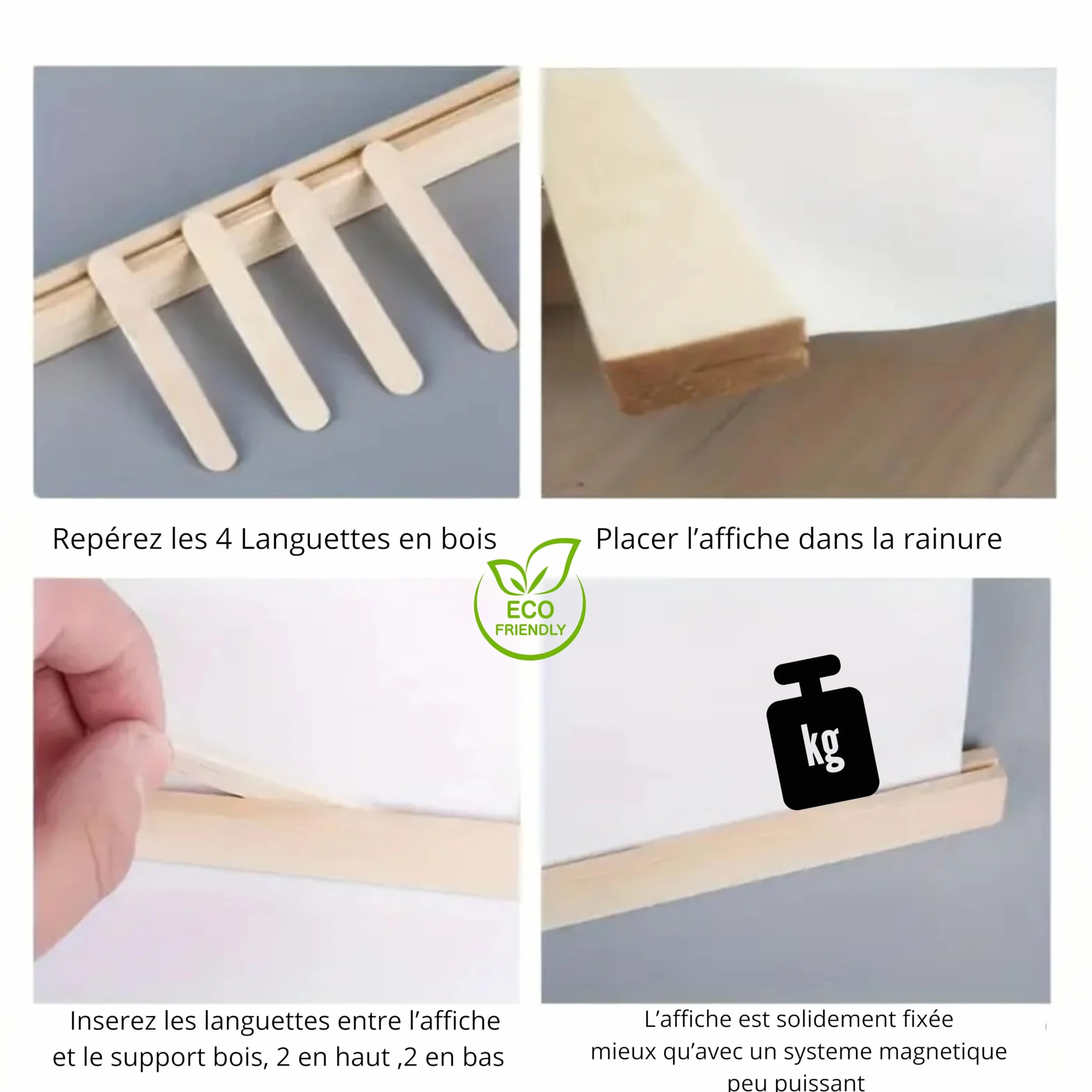 Affiche Souvenir Premières Étapes Bébé, 60 Moments Précieux, Papier Premium 350g