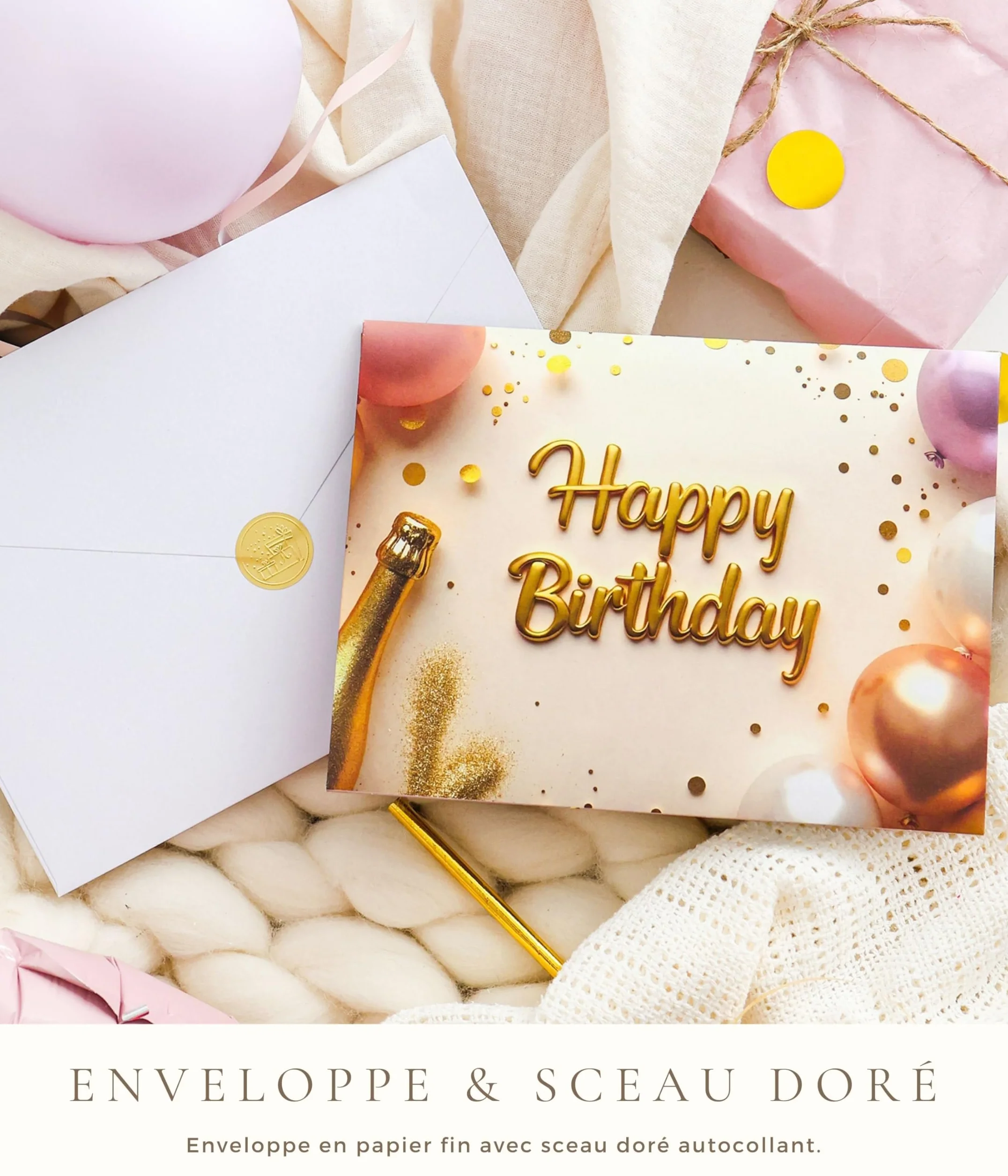 Carte anniversaire 18 ans pop up 3D avec musique et lumière – pour fille, enveloppe et autocollant sceau – 20 x 15 cm