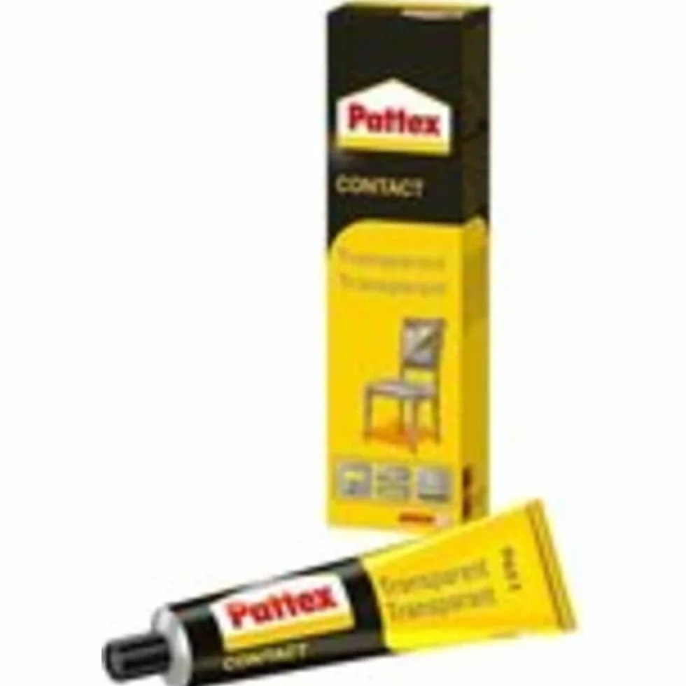 Pattex Colle contact néoprène transparente tube 125 g