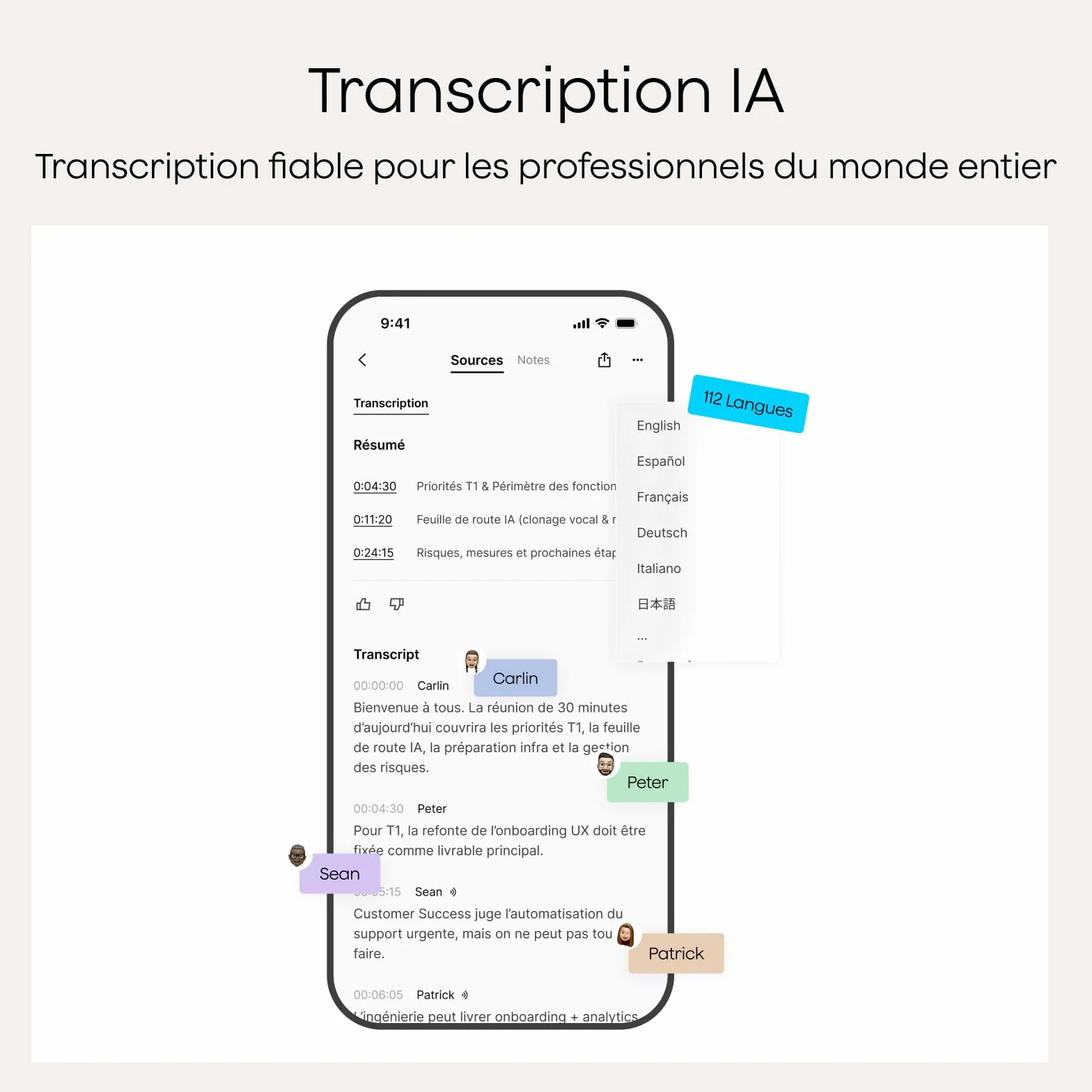 Plaud Note Pro Enregistreur Vocal IA Dictaphone Numérique avec Transcription, Résumé IA, 50h d'Enregistrement