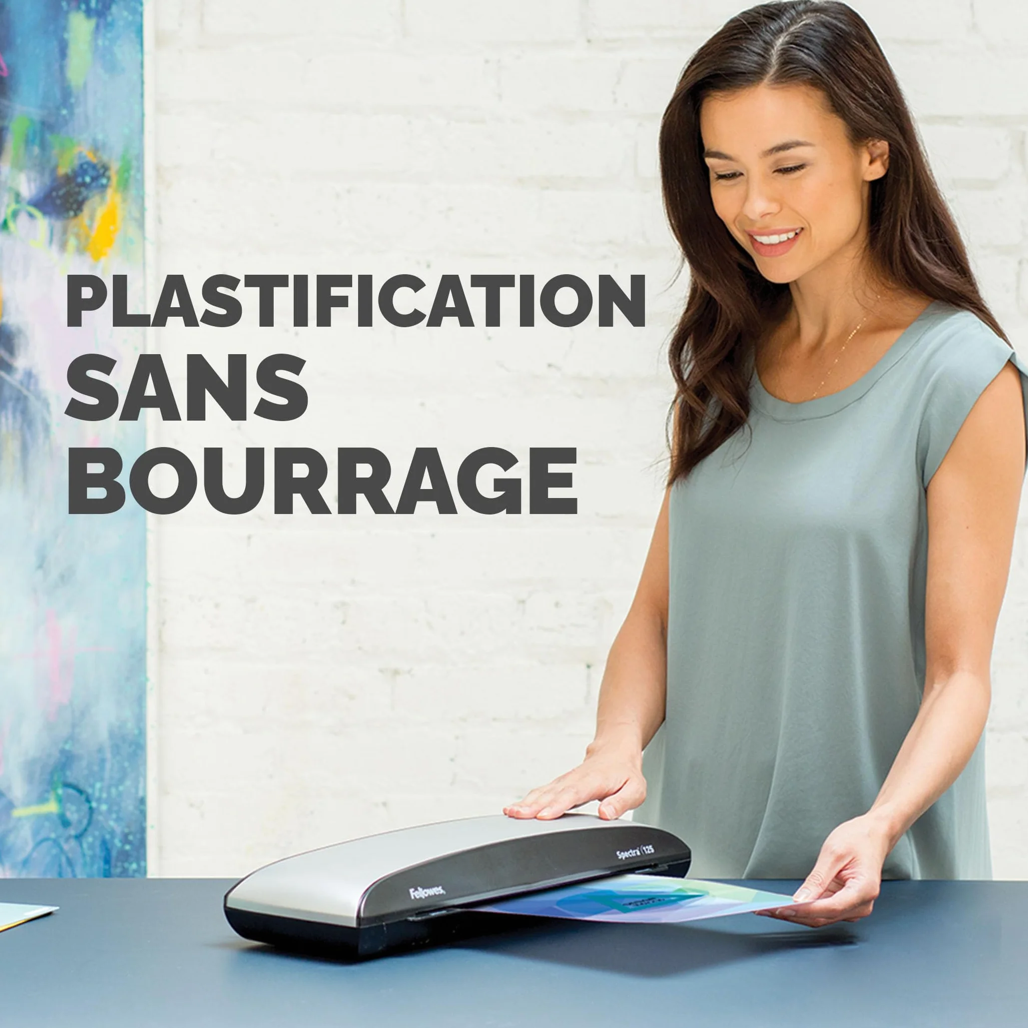 Fellowes Plastifieuse Spectra A4 125 microns 30cm/min arrêt automatique