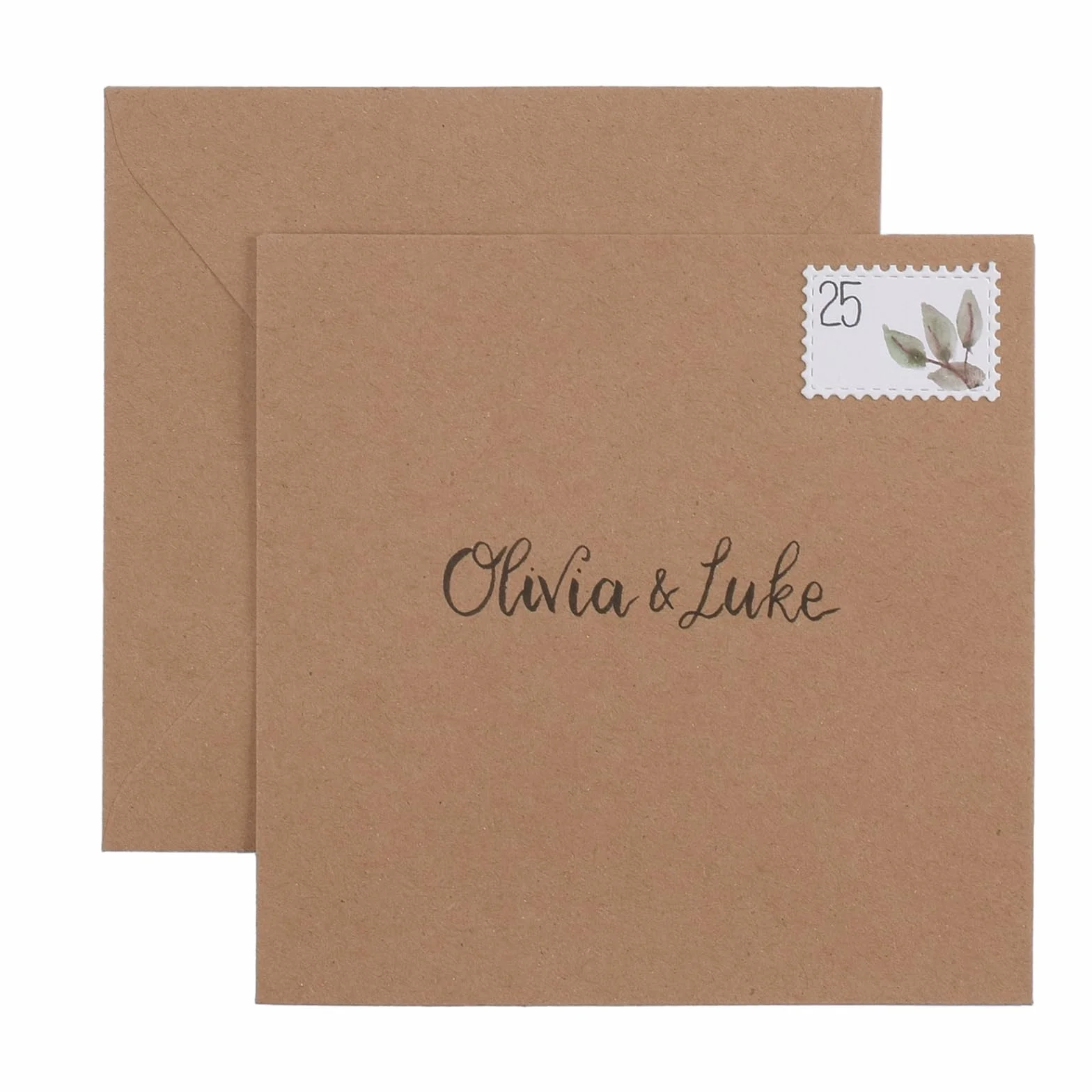 Florence Enveloppes Kraft 14 x 14 120 g/m² Auto-Adhésives 100 pcs
