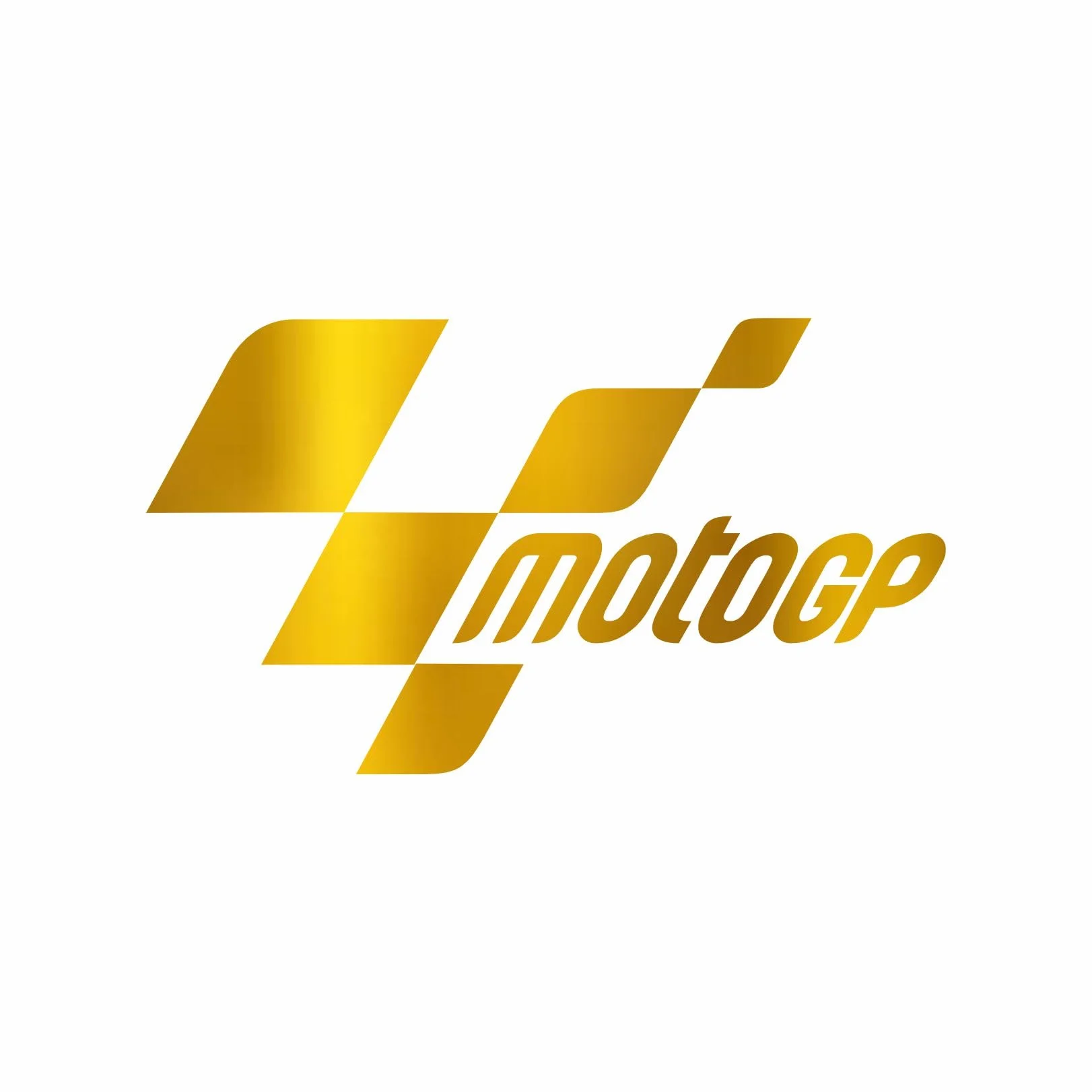 Autocollant Moto GP Sticker Voiture Funny Or 5