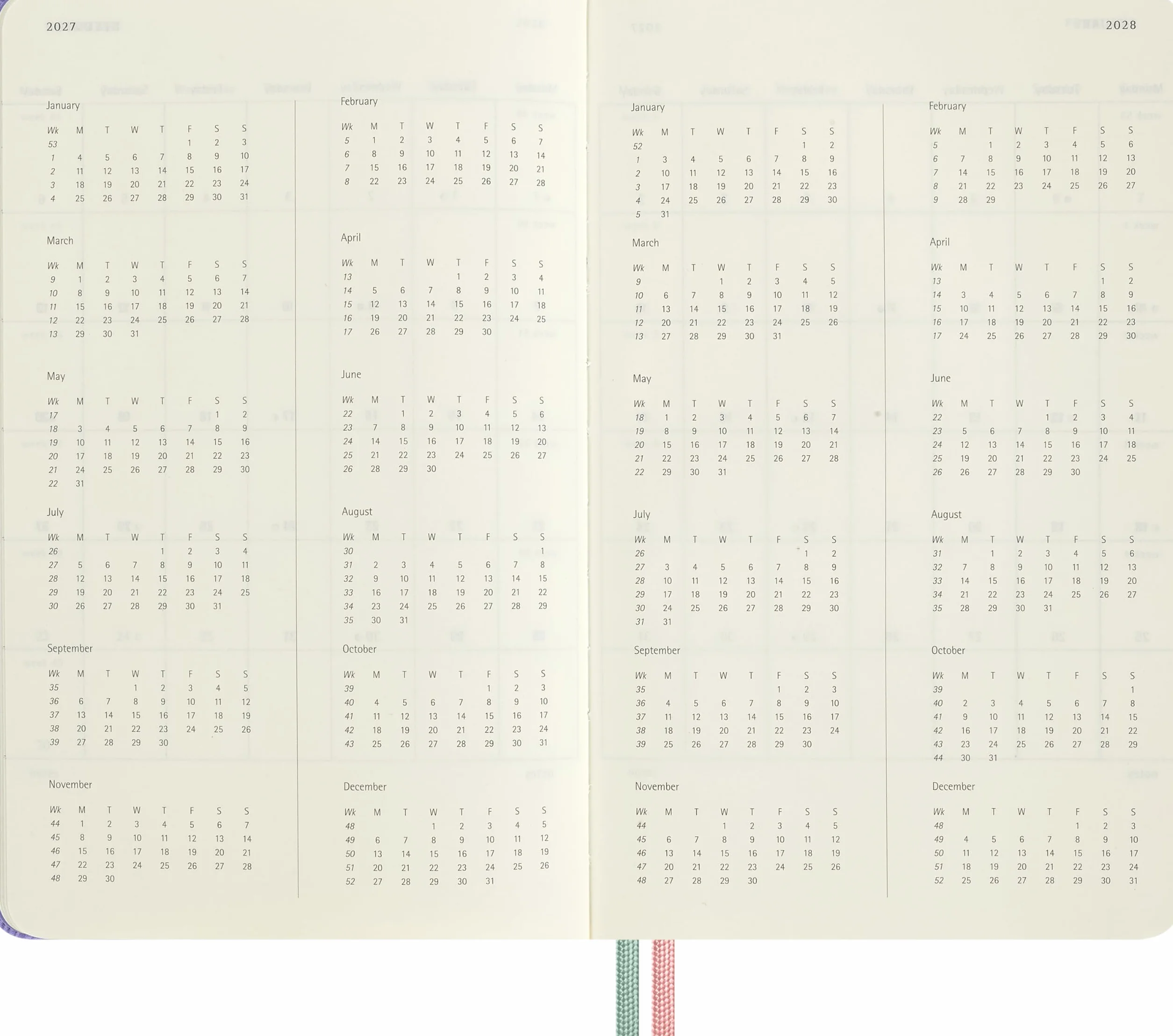 Moleskine Agenda Hebdomadaire 18 Mois 2026-2027 Les Aventures d'Alice au Pays des Merveilles, Pages Lignées, Couverture Rigide, Fermeture Élastique, Grand Format 13x21cm