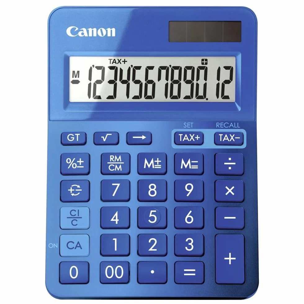 Canon Calculatrices Bleu
