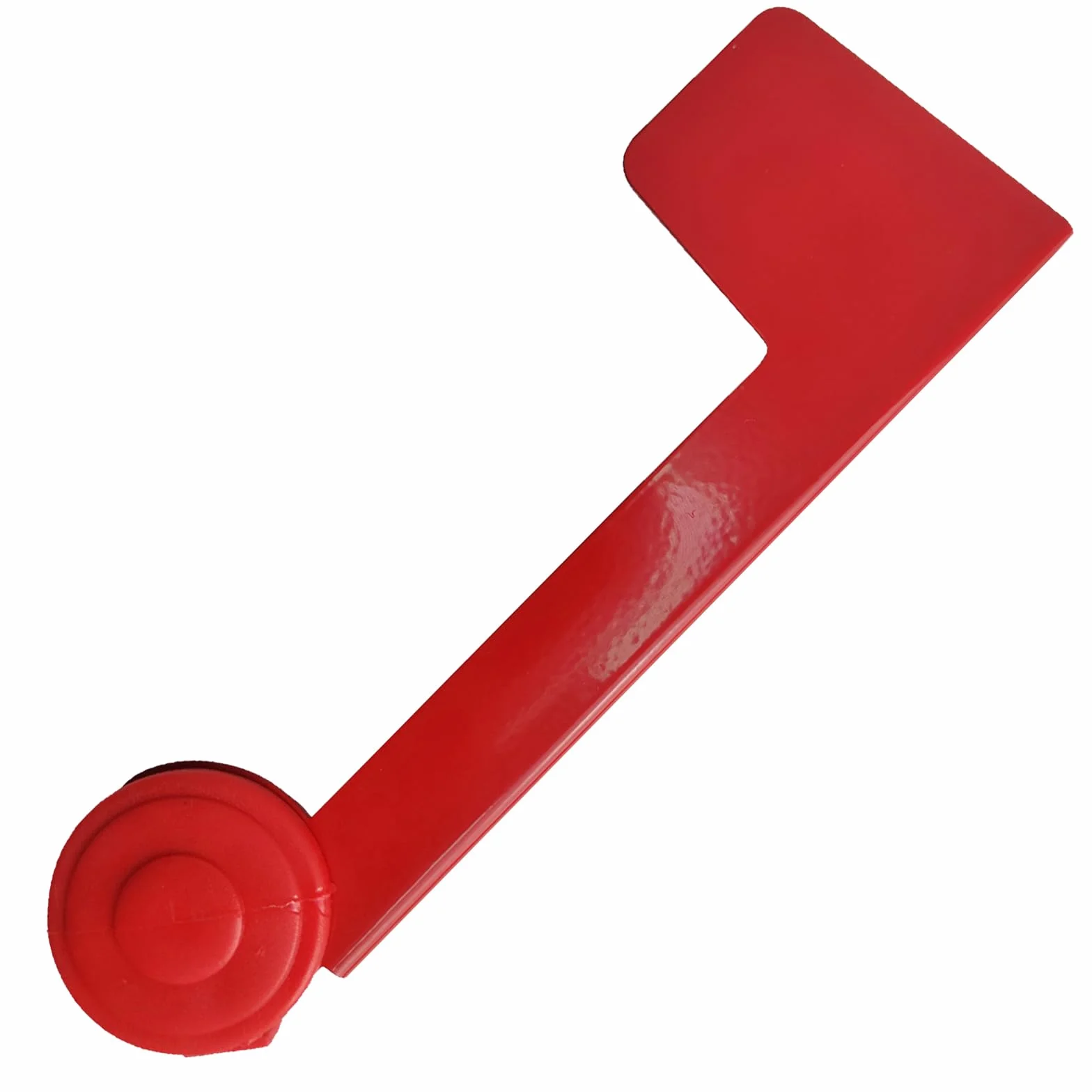Boîte aux Lettres Métal Acier Extérieur Imperméable Anti-Rouille Alarme Support Postal Surélevé Signal Logo
