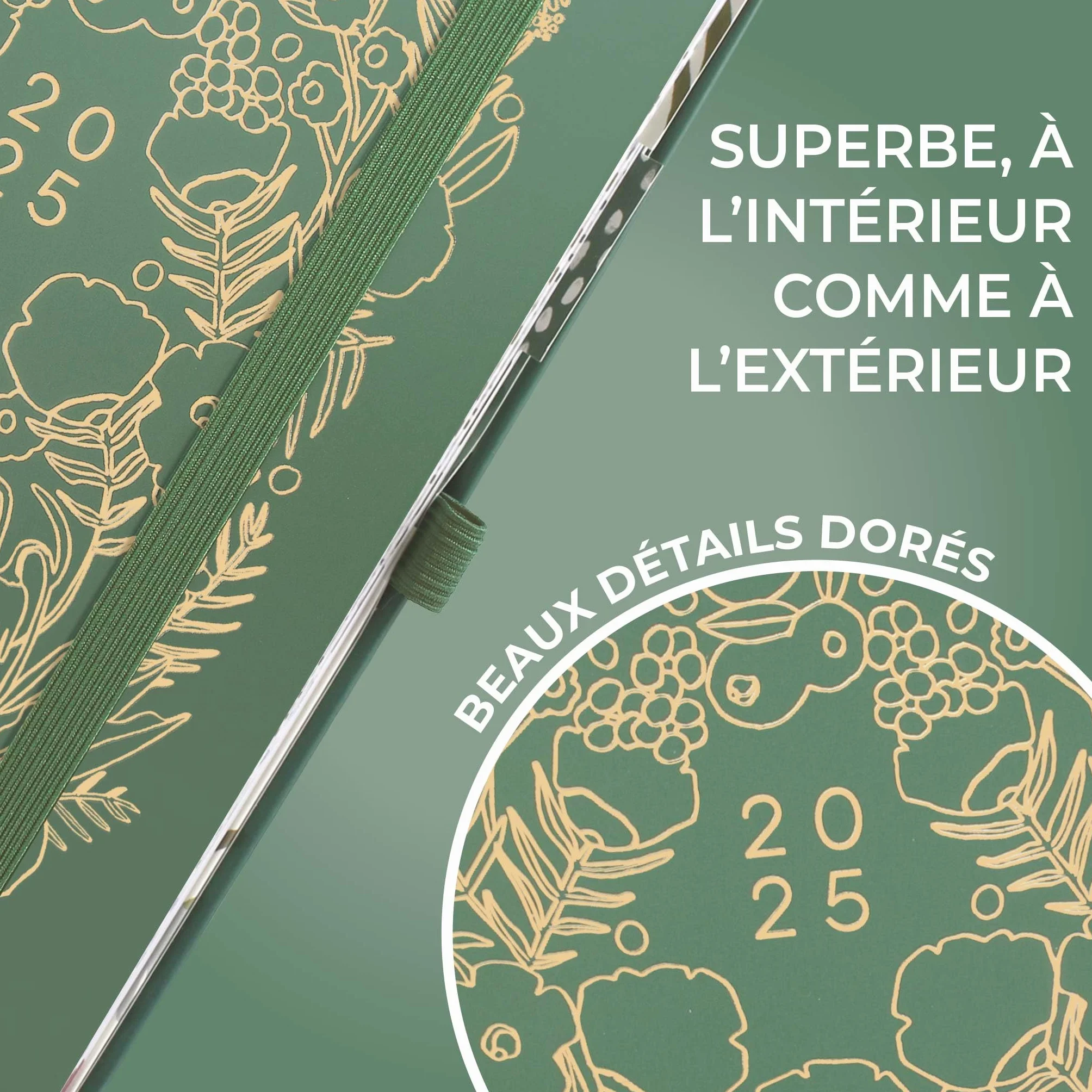Boxclever Press Mon Agenda au Quotidien 2025 Semainier Weekly Planner Spirale