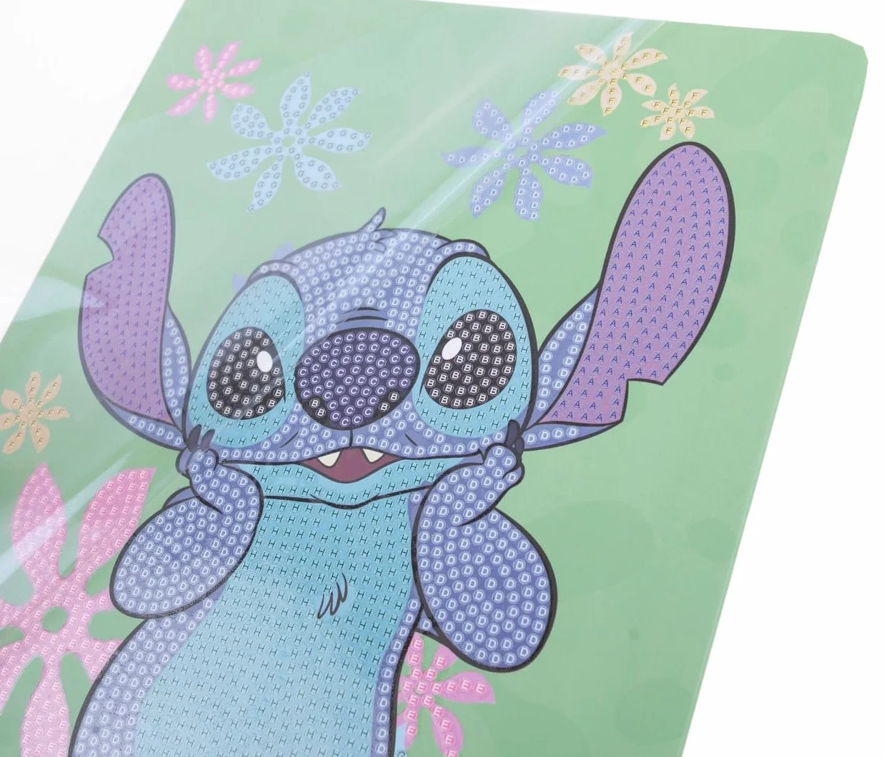 Disney Stitch CRYSTAL ART Carnet de notes 26 x 18 cm