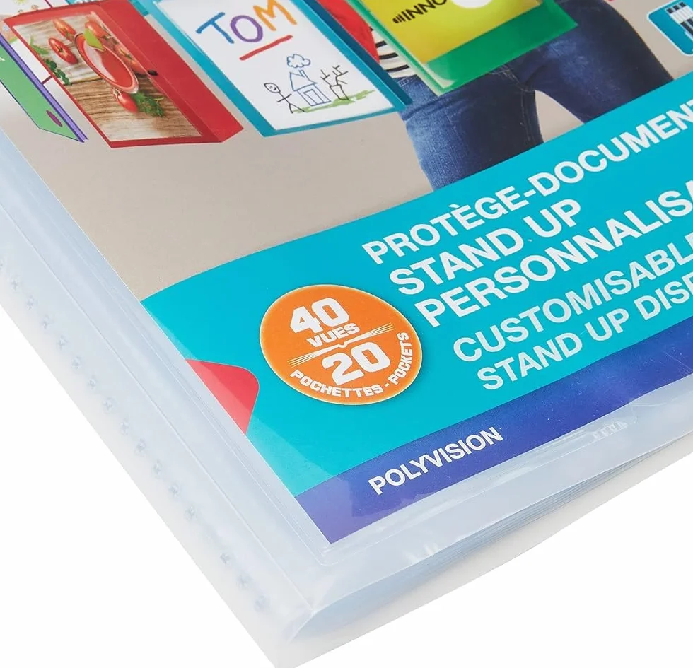 Elba Polyvision Porte-documents A4 Transparent