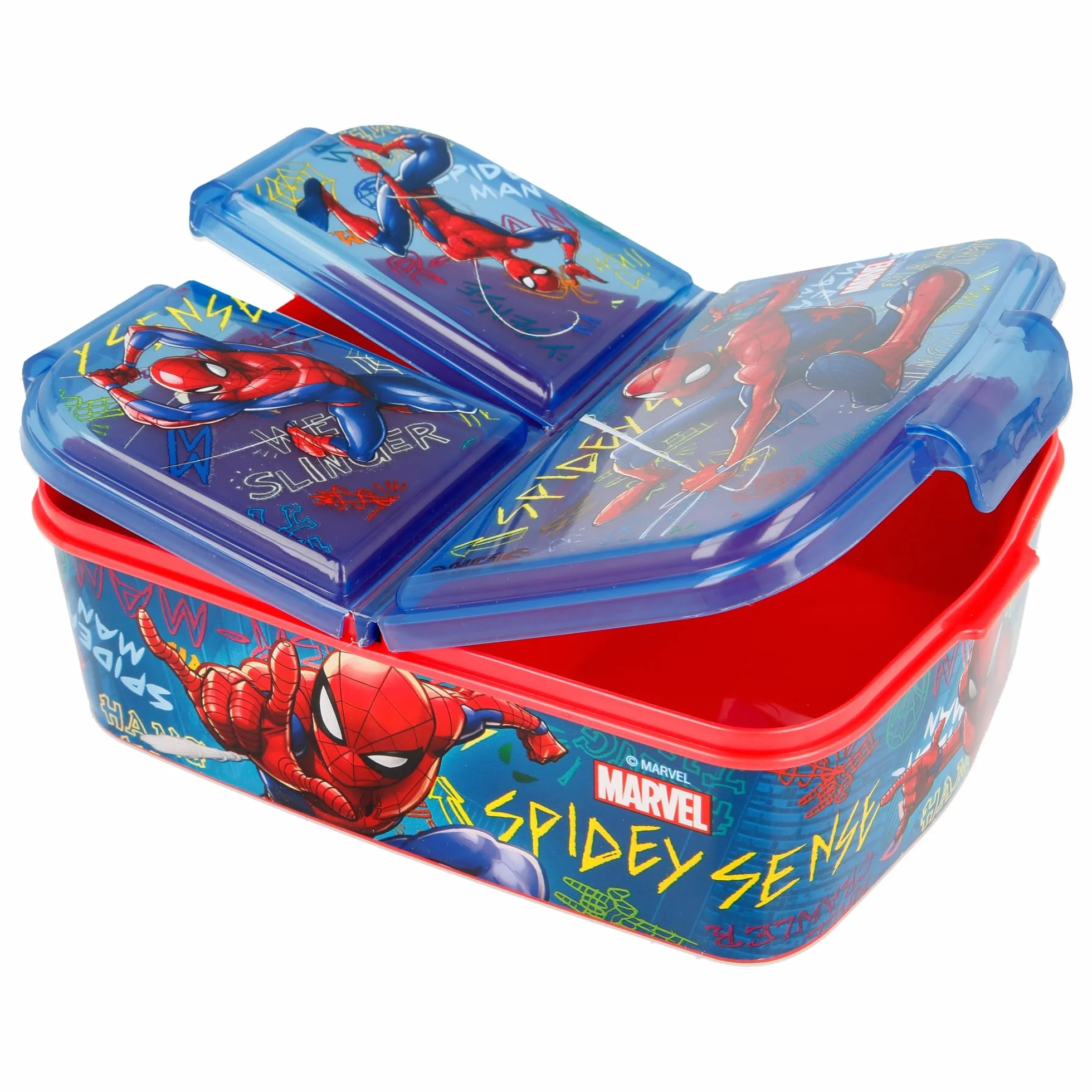 Stor Spiderman (Marvel) Boîte À Déjeuner 3 Compartiments Enfants