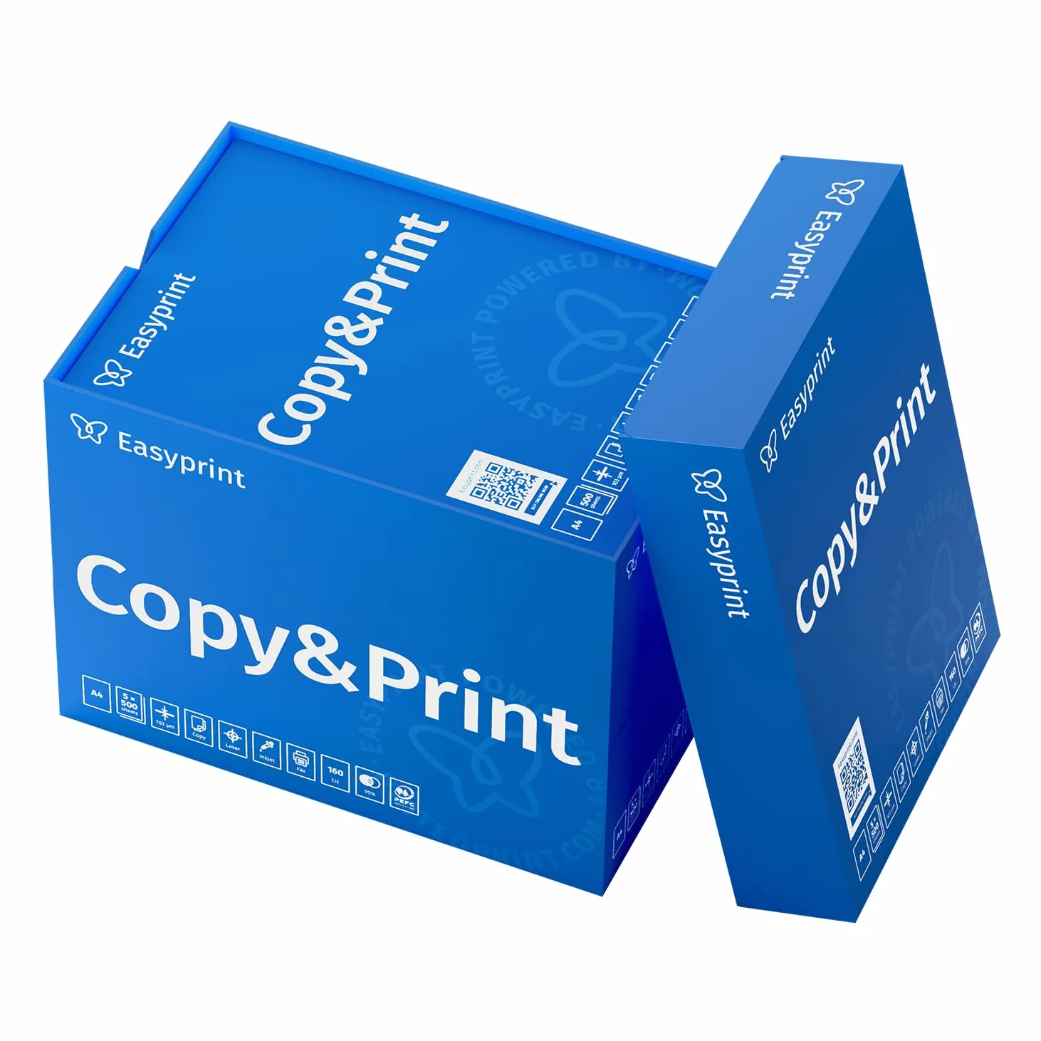 Easyprint Papier A4 Premium Blanc 2500 feuilles 5 x 500 CIE 160 PEFC